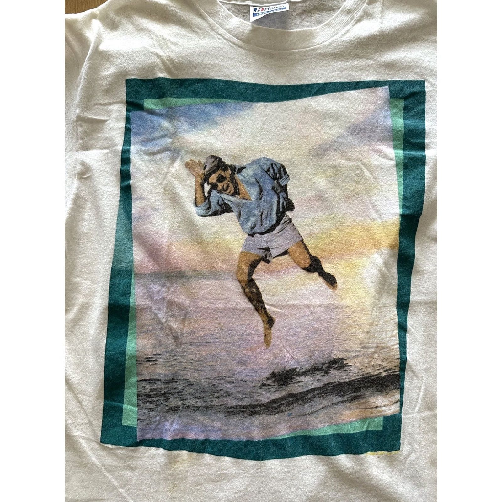Hanes VINTAGE Hanes Jimmy Buffett Hot Water Tour Tee XL White Single Stitch RARE Shirt Mens 80s Size US XL / EU 56 / 4 - 3 Thumbnail