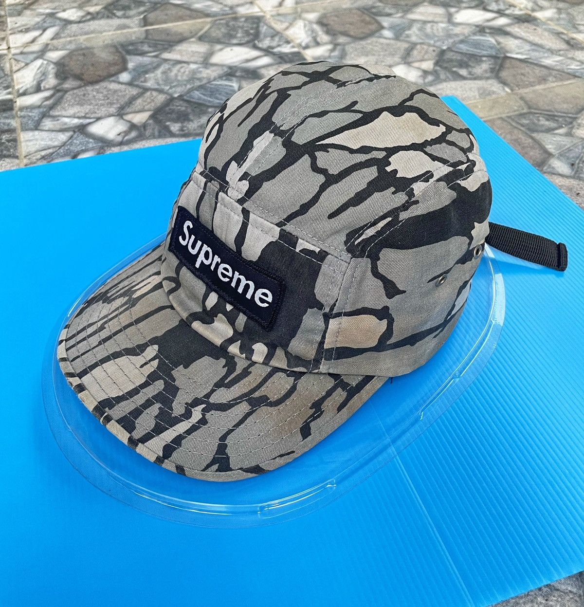 Supreme Supreme Abstract Camouflage Camp Cap Size ONE SIZE - 1 Thumbnail