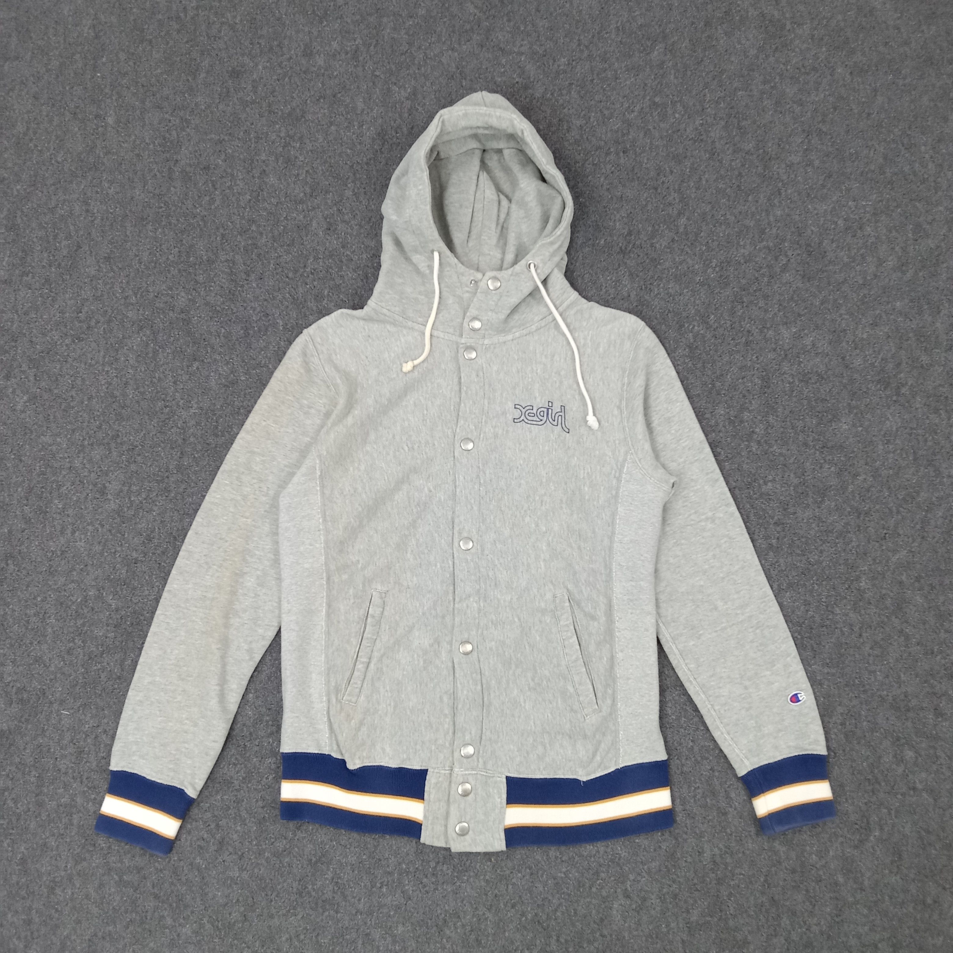 Champion × Japanese Brand × Vintage Champion Xgirl Athletics Japanese Style Hoodies C218N21 Size US S / EU 44-46 / 1 - 3 Thumbnail