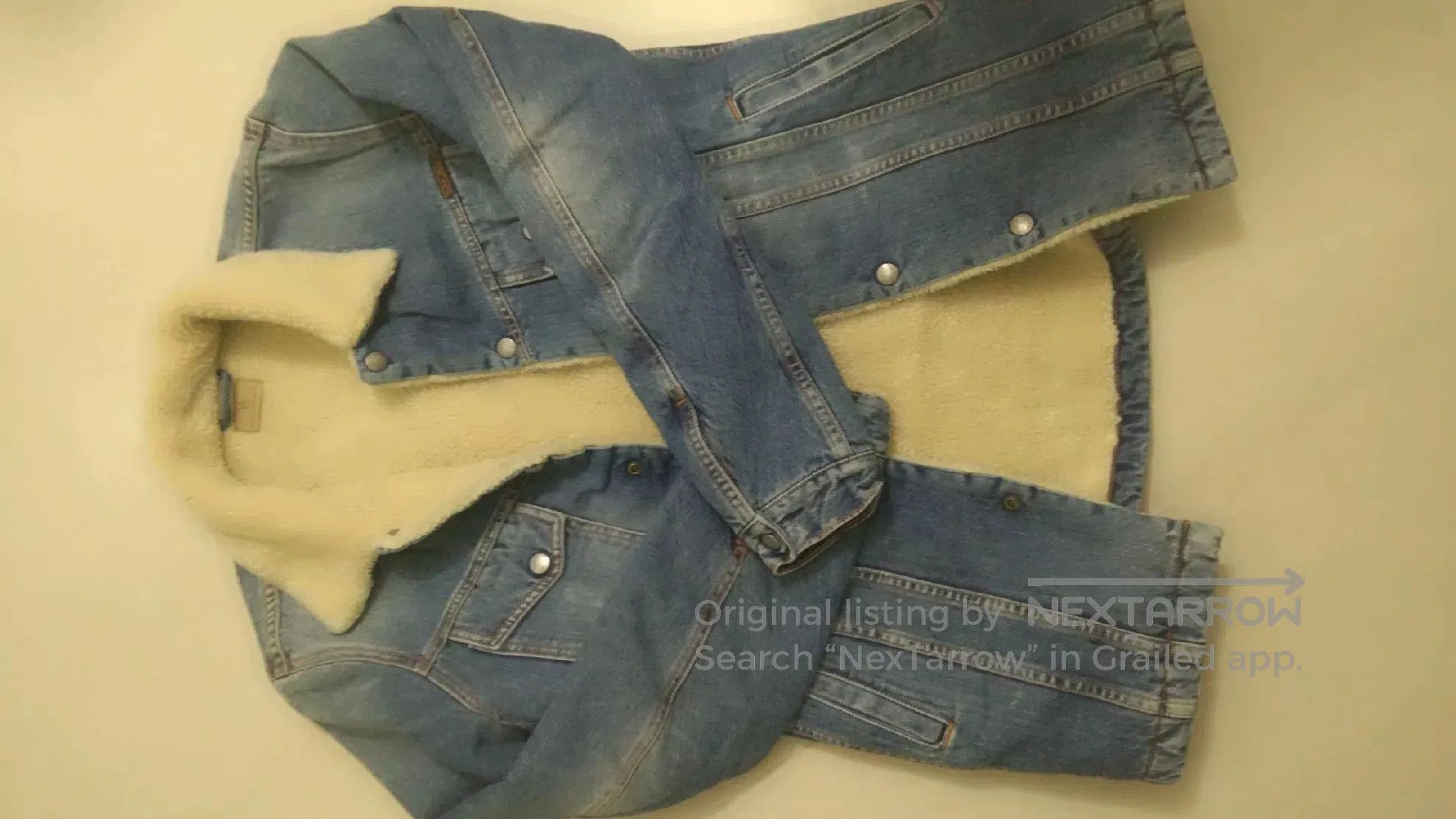 Nudie Jeans Nudie Lenny Denim Cashmere Jacket. Size US M / EU 48-50 / 2 - 3 Thumbnail