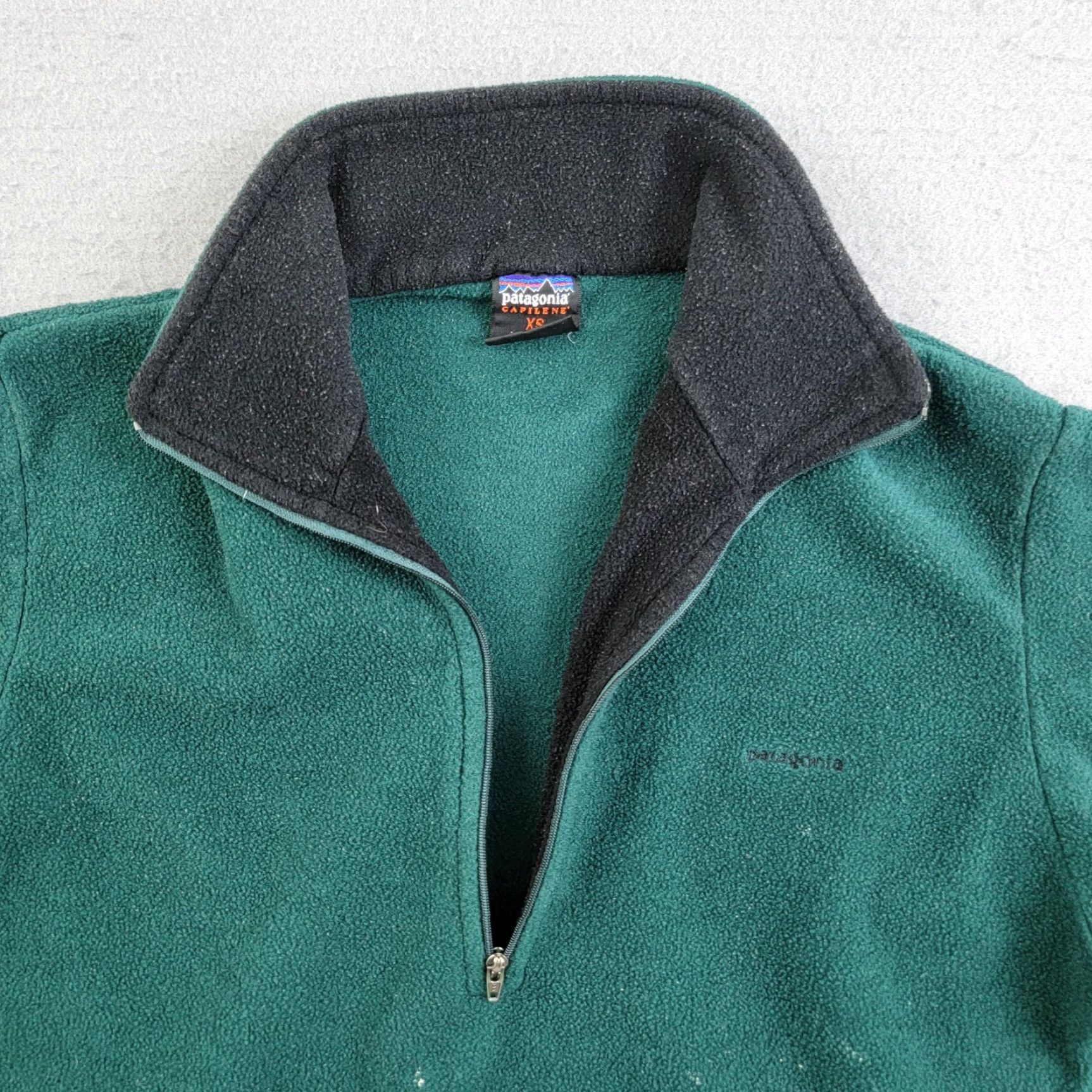 Patagonia Patagonia Yes Vintage Women’s XS Green Fleece Pullover Jacket Windbreaker 1/4 Zip USA Made Size XS / US 0-2 / IT 36-38 - 6 Thumbnail