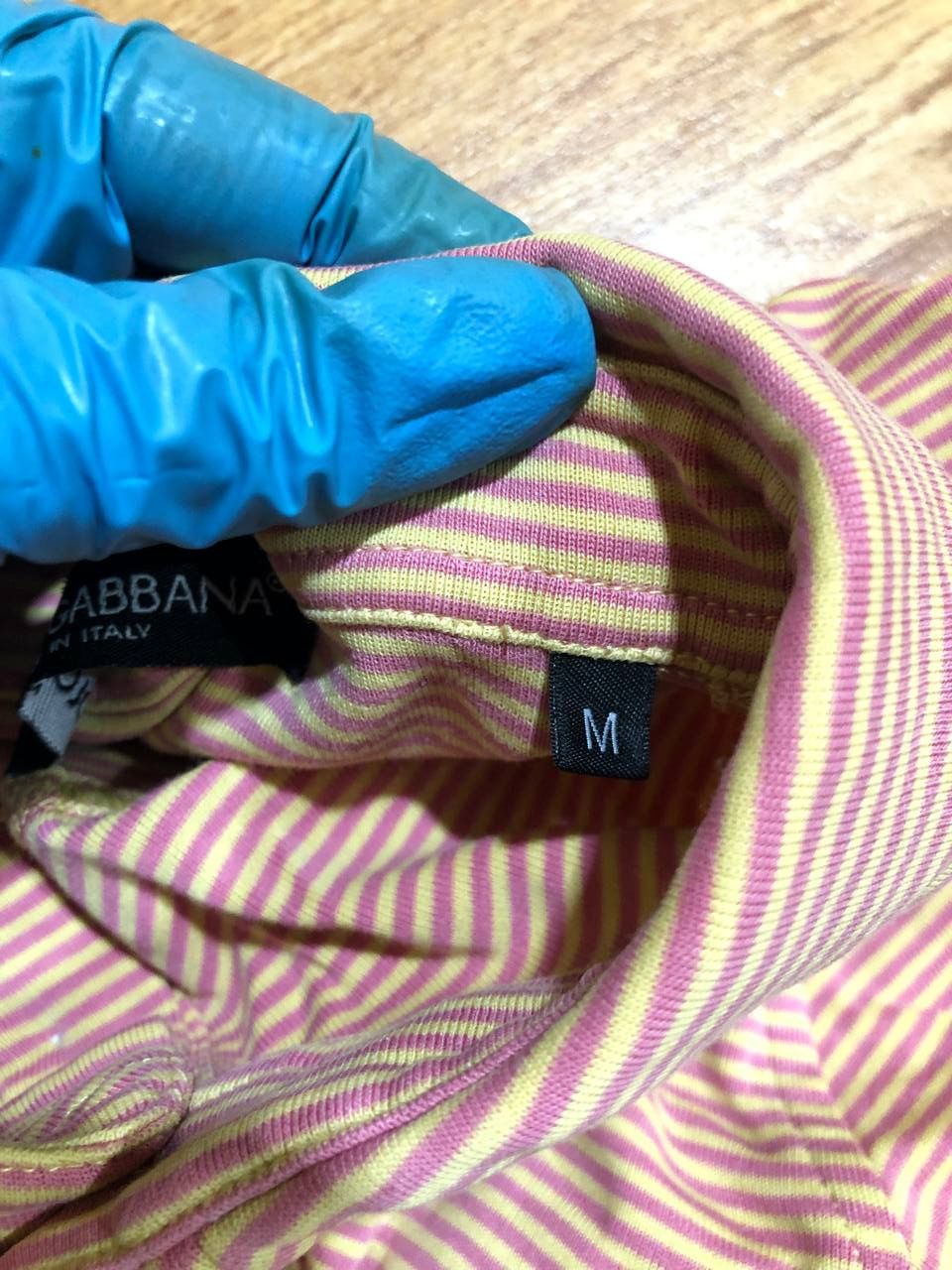 Dolce & Gabbana Vintage Dolce & Gabbana Striped Polo Size M Size US M / EU 48-50 / 2 - 4 Thumbnail