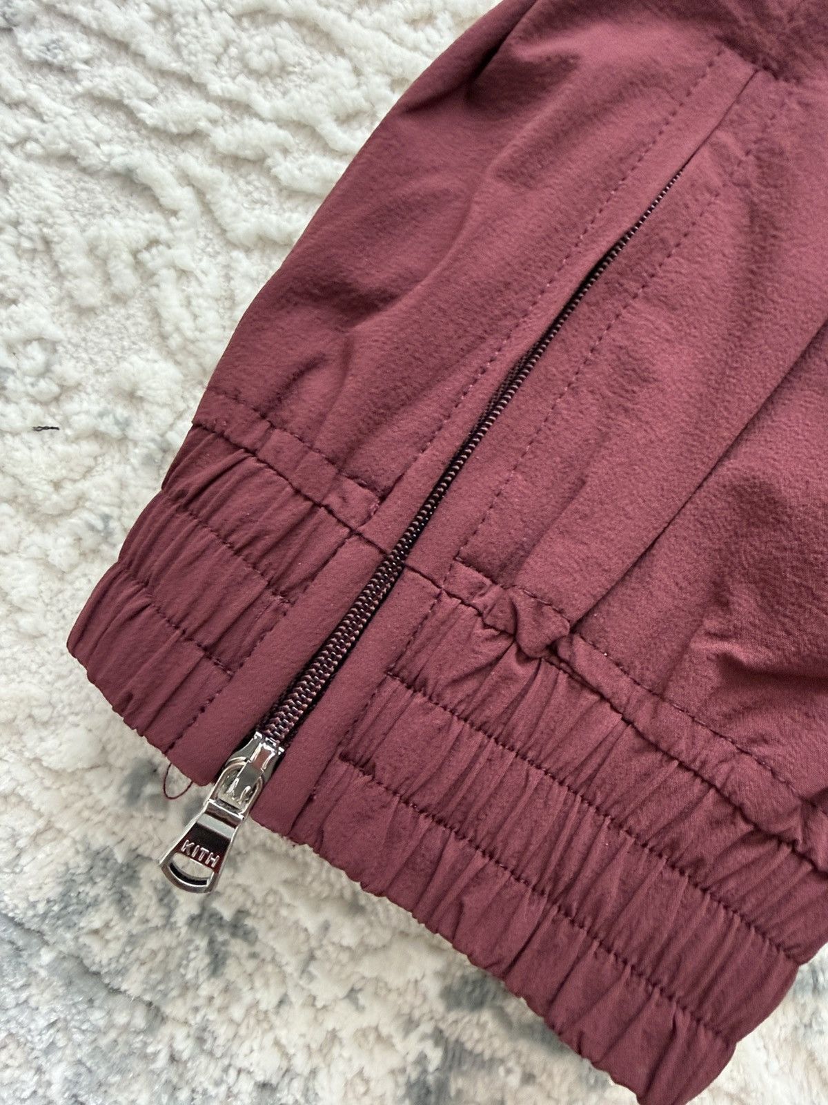 Kith Dark red track pants Size US 30 / EU 46 - 7 Thumbnail