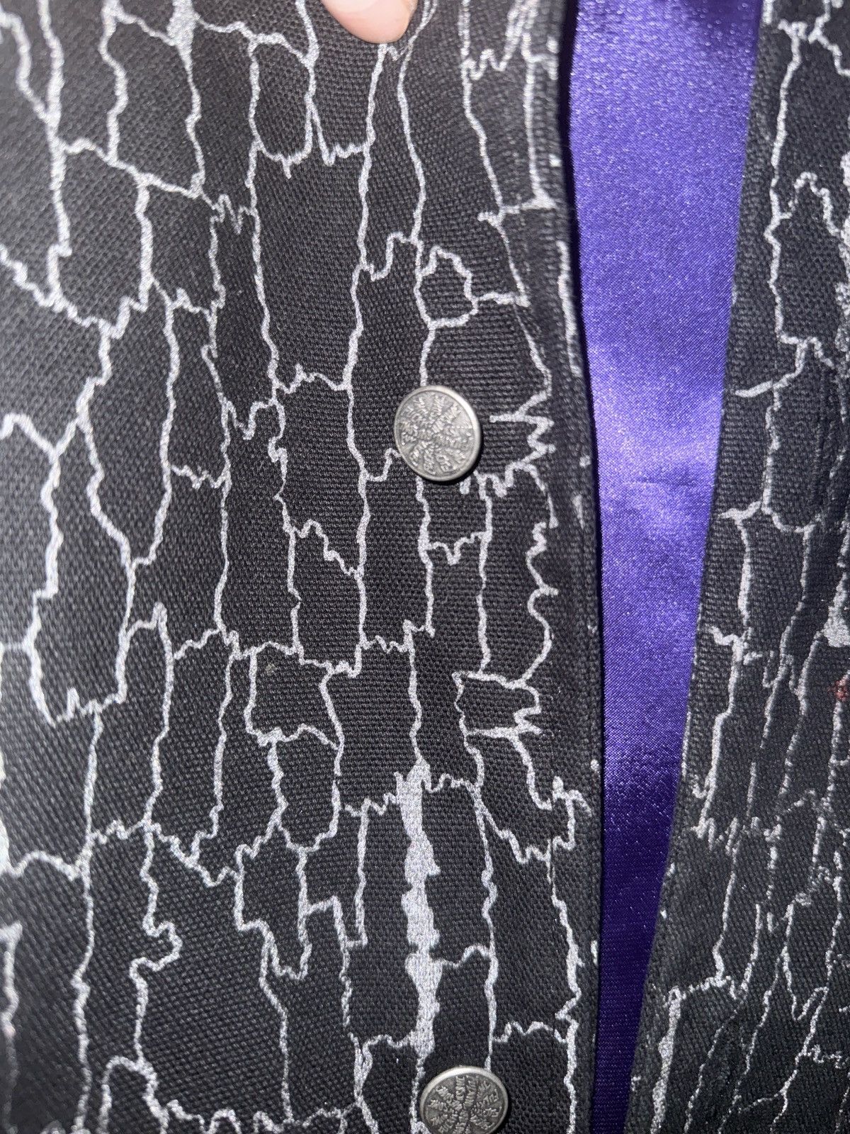 Fucking Awesome fucking awesome workwear type vest with purple silk inside Size US XL / EU 56 / 4 - 2 Thumbnail