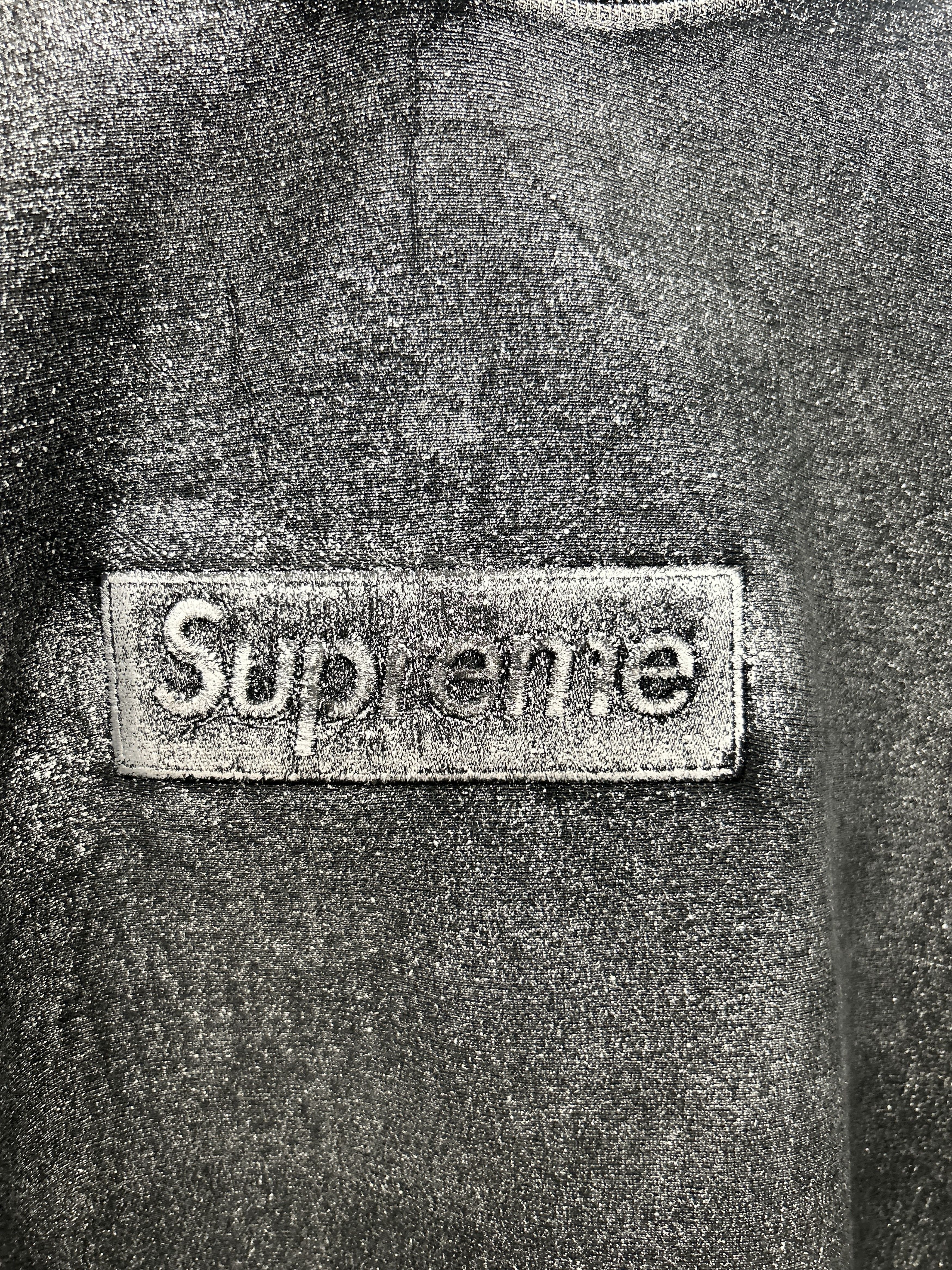 Maison Margiela × Supreme MM6 Maison Margiela Foil Box Logo Hooded Sweatshirt Size US M / EU 48-50 / 2 - 2 Thumbnail