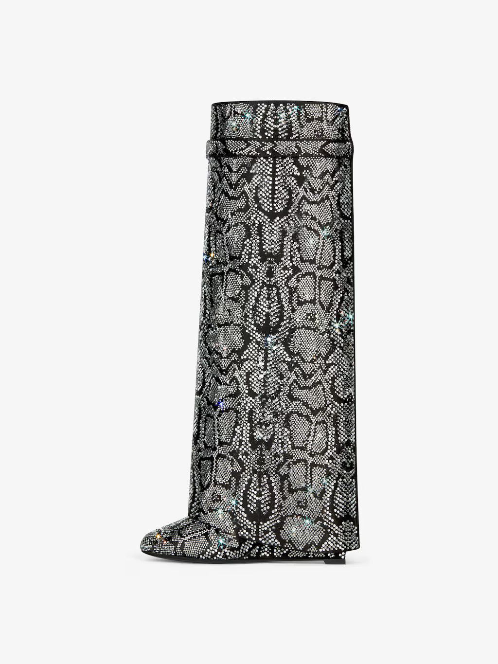 Givenchy o1w1db10525 Shark Lock Pant Boots 90mm in Grey Size US 9 / IT 39 - 3 Thumbnail