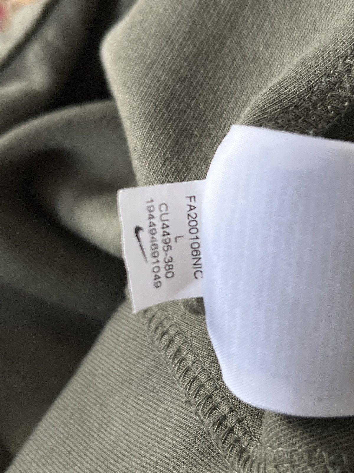 Nike × Vintage 90’s NIKE TECH FLEECE RETRO TRACK SWEATPANTS Y2K SWOOSH LOGO Size US 34 / EU 50 - 6 Thumbnail