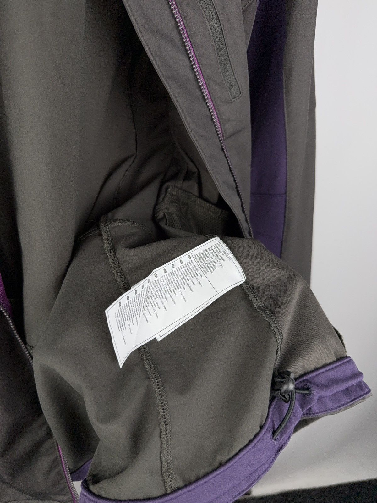 Asics Asics Women’s 00s Running Jacket Gray Purple Windbreaker Size XS / US 0-2 / IT 36-38 - 7 Thumbnail
