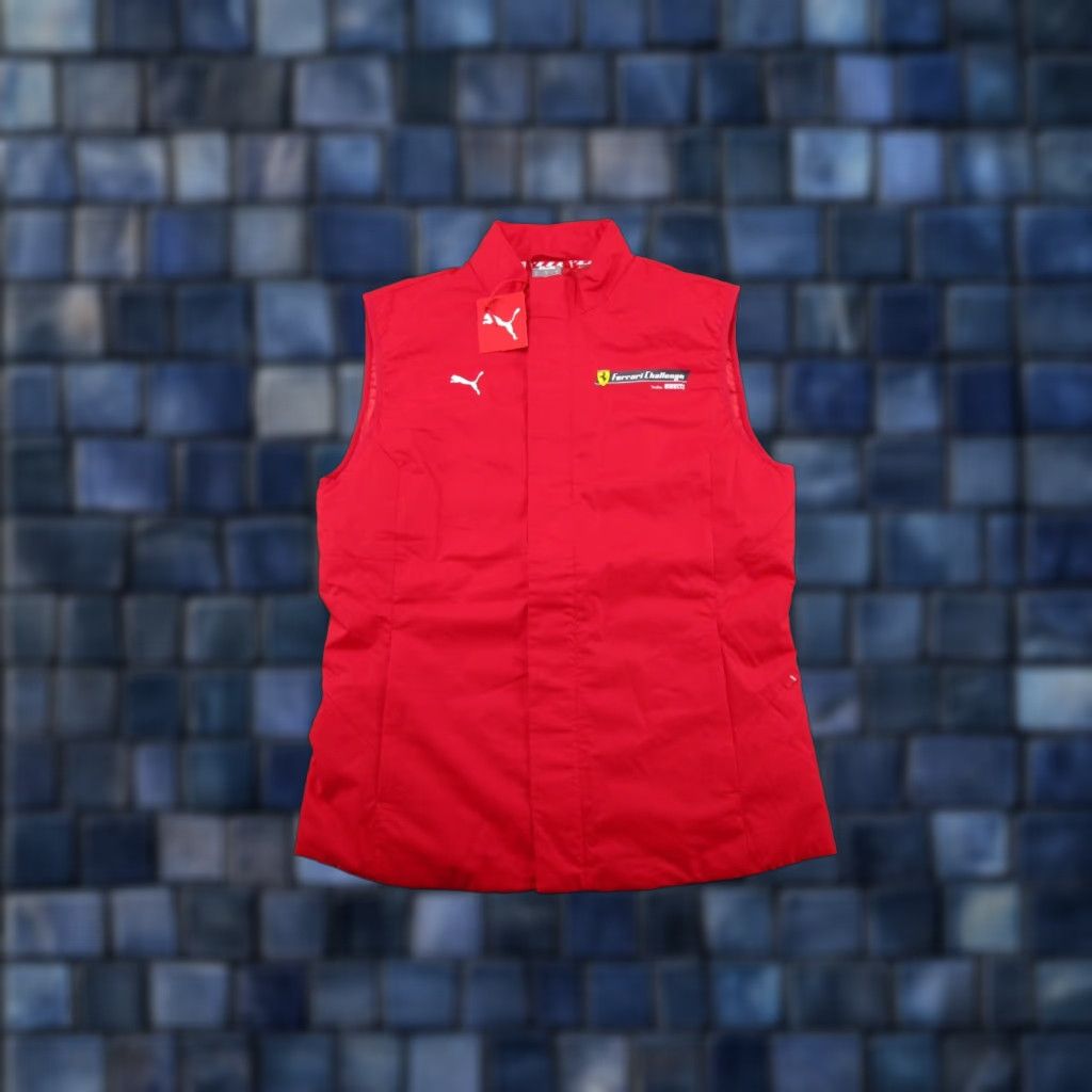 Puma Puma Ferrari Puffer Vest Men's M Racing Red Zip NEW Vest Size US M / EU 48-50 / 2 - 1 Thumbnail