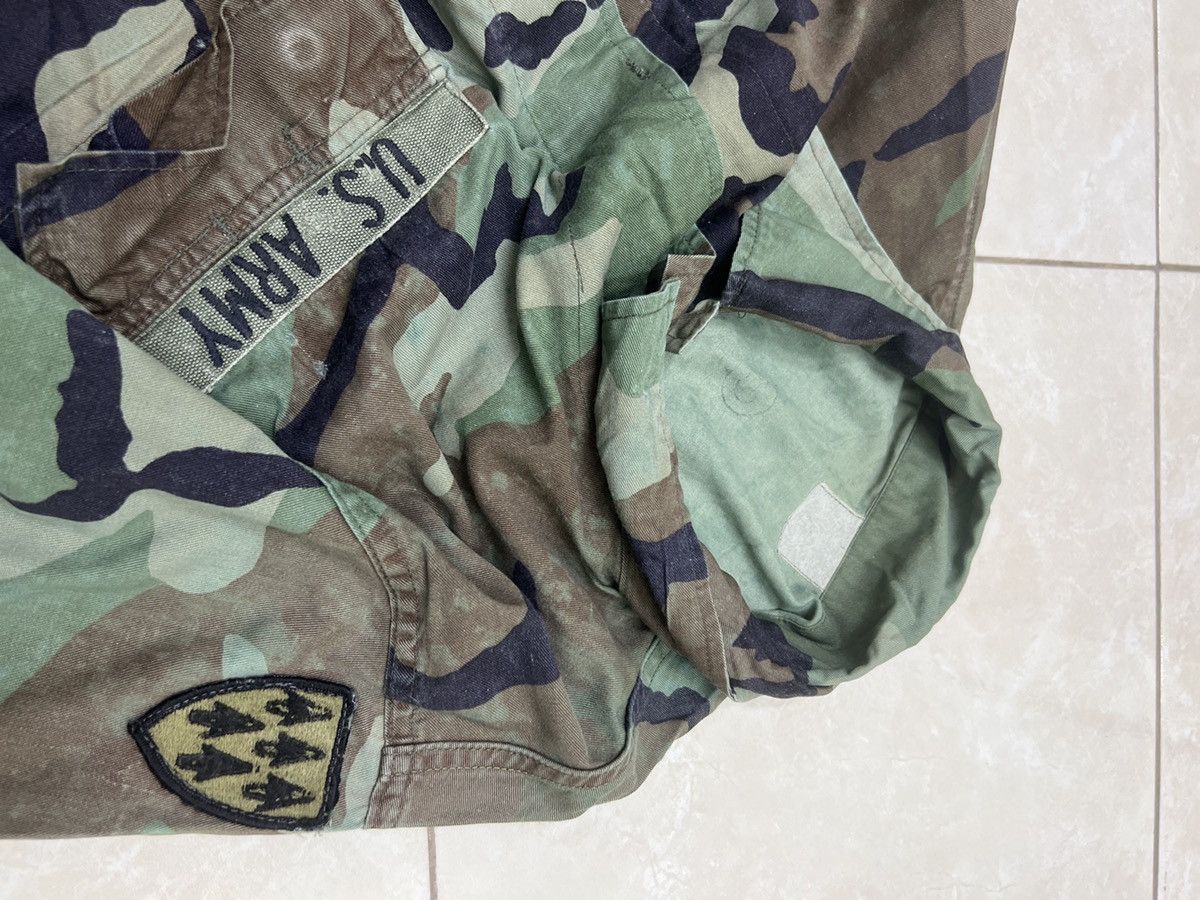 Avirex Vintage 90s US Army Woodland BDU Jacket USAREUR cold War Size US XL / EU 56 / 4 - 3 Thumbnail