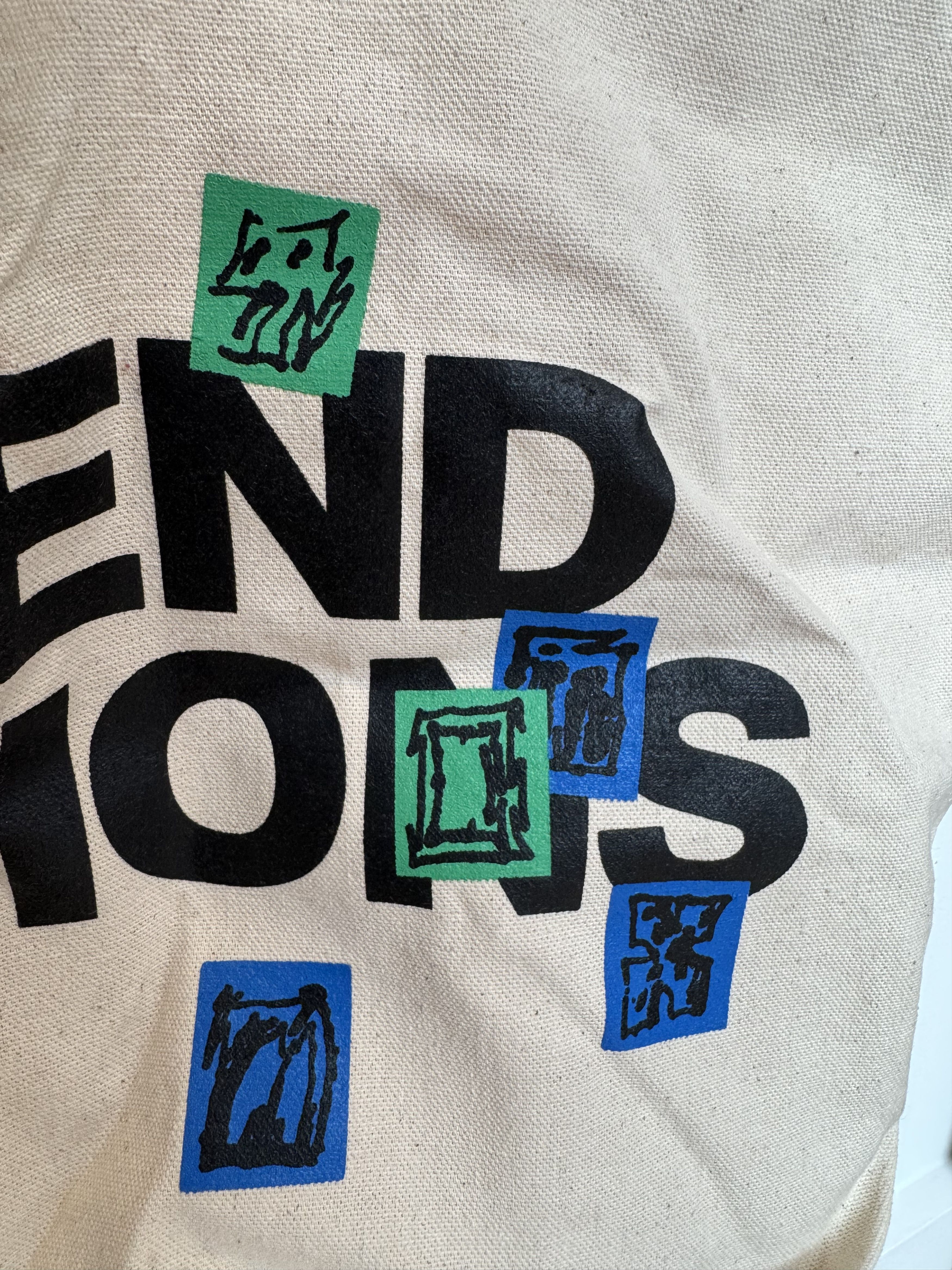 Other RARE NEW Garrett Morin x Friend Editions Tote Bag Size ONE SIZE - 3 Thumbnail