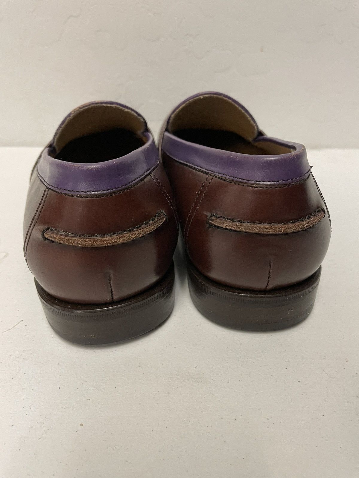 Salvatore Ferragamo Colorblock Penny Loafer Size US 9.5 / EU 42-43 - 3 Thumbnail