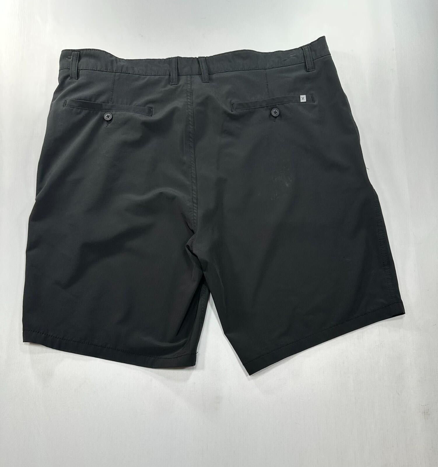 Hurley Hurley Flat Front Chino Shorts Black Mens 38 Size US 38 / EU 54 - 2 Thumbnail