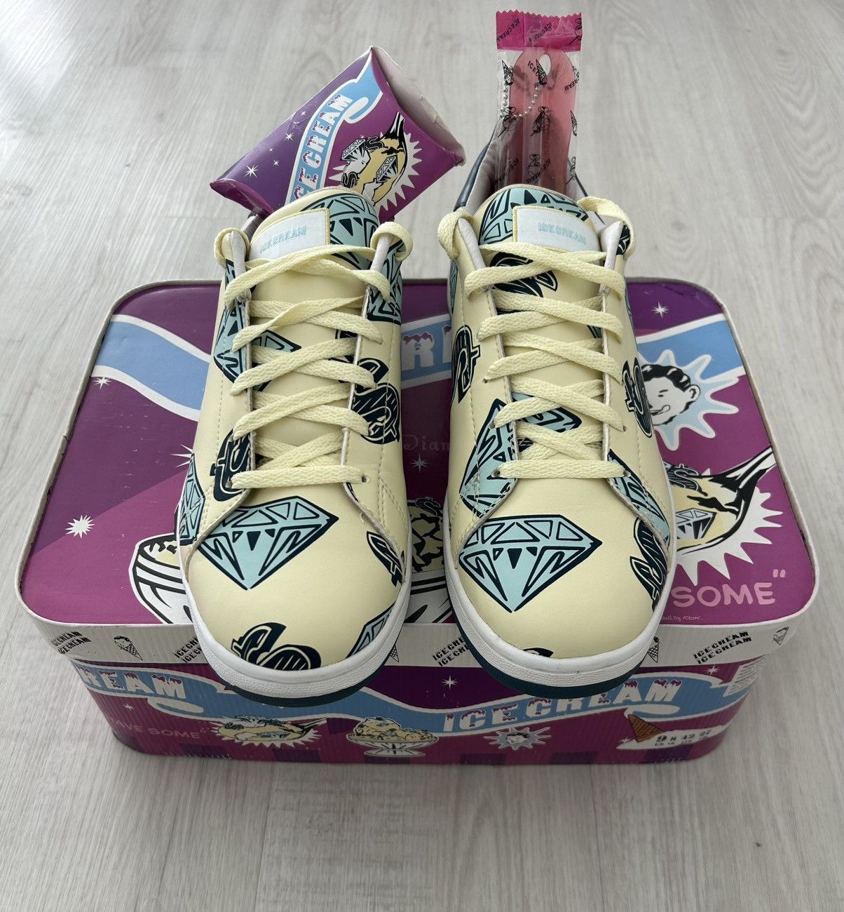 Icecream × Reebok VERY RARE OG REEBOK X BBC/ICE CREAM PRE PRODUCTION SAMPLE Size US 10.5 / EU 43-44 - 1 Thumbnail