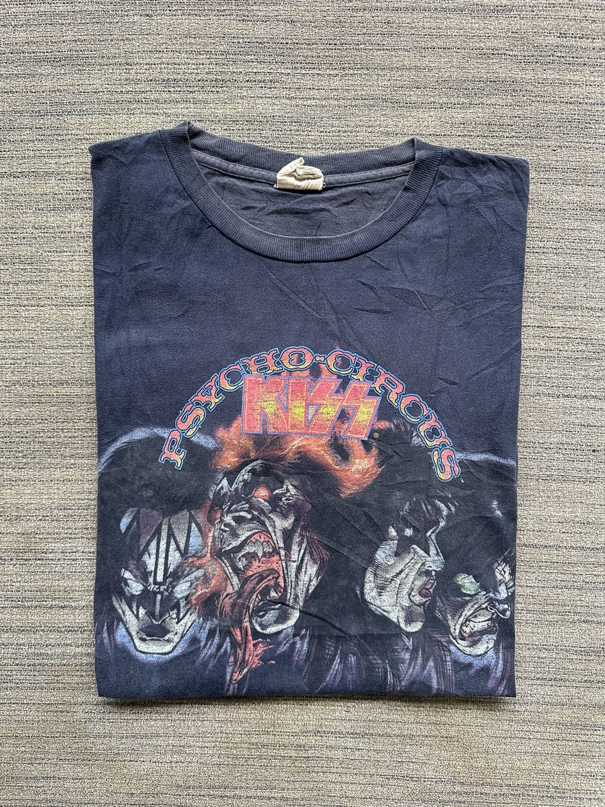 KISS × Vintage Vintage Kiss 90’s Psycho Circus Band Rock Tees Size US M / EU 48-50 / 2 - 1 Thumbnail