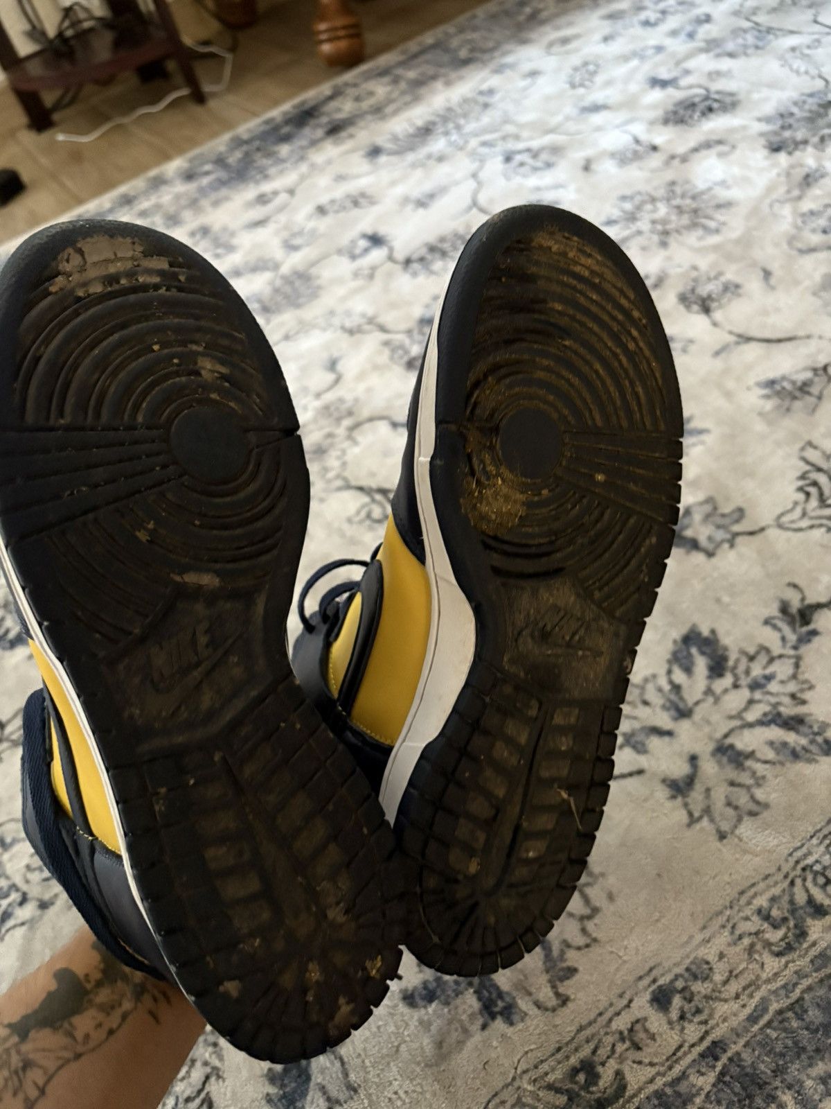 Nike Nike Dunk Hi Michigan Size US 8 / EU 41 - 5 Thumbnail