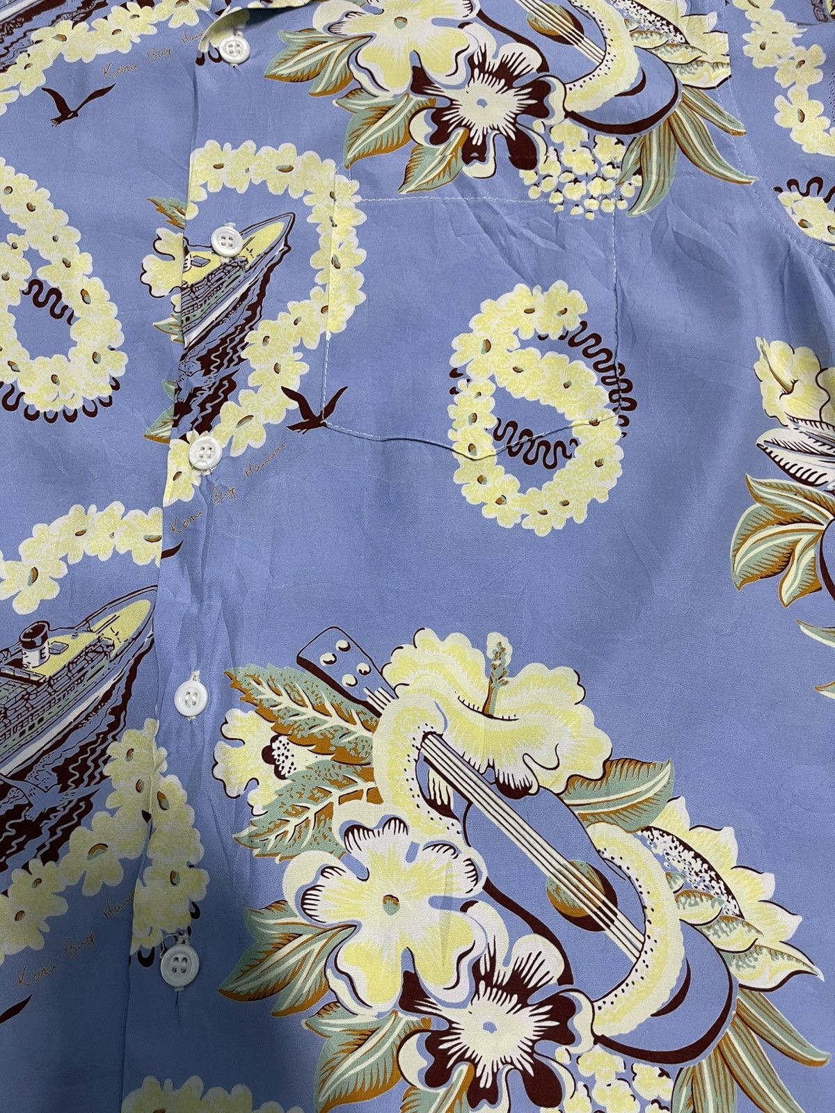 Other Vintage Kona Bay Rayon Hawaiian Shirt Size US M / EU 48-50 / 2 - 5 Thumbnail
