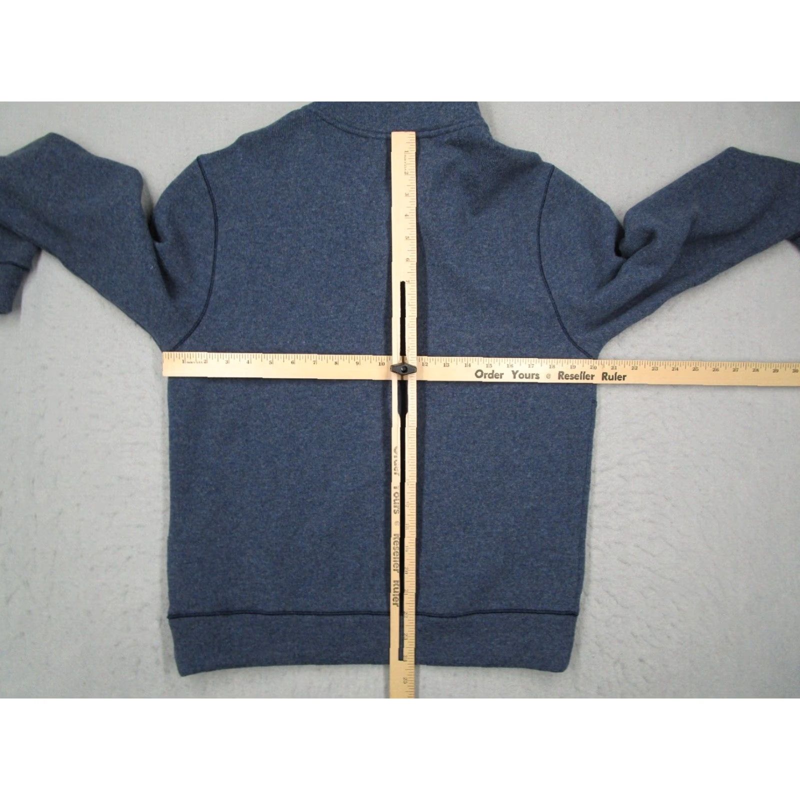 Marmot Marmot Jacket Mens Small Blue Wool Blend 1/4 Snap Front Coldwood Pullover Size US S / EU 44-46 / 1 - 6 Thumbnail