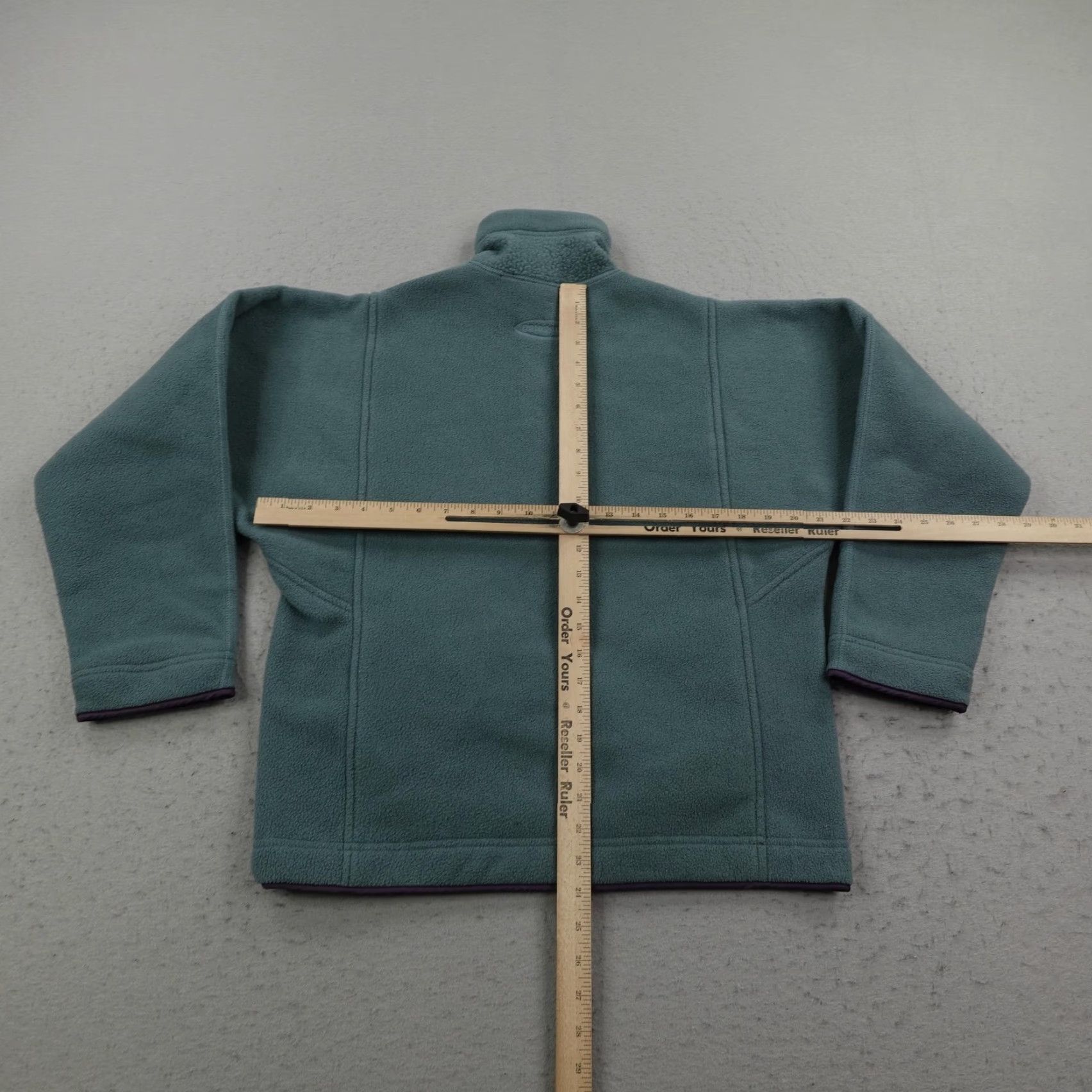 Patagonia VINTAGE Patagonia Jacket Womens Small Green Synchilla Fleece 1/4 Zip 90s USA Size S / US 4 / IT 40 - 5 Thumbnail