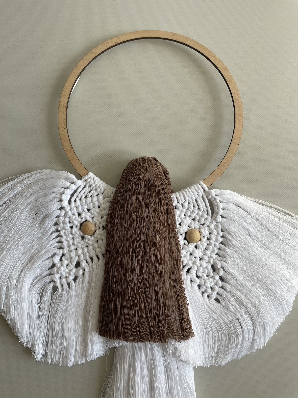 Handmade Knitted dolls-angels handmade Ukrainian amulet scandinavian Size ONE SIZE - 6 Thumbnail