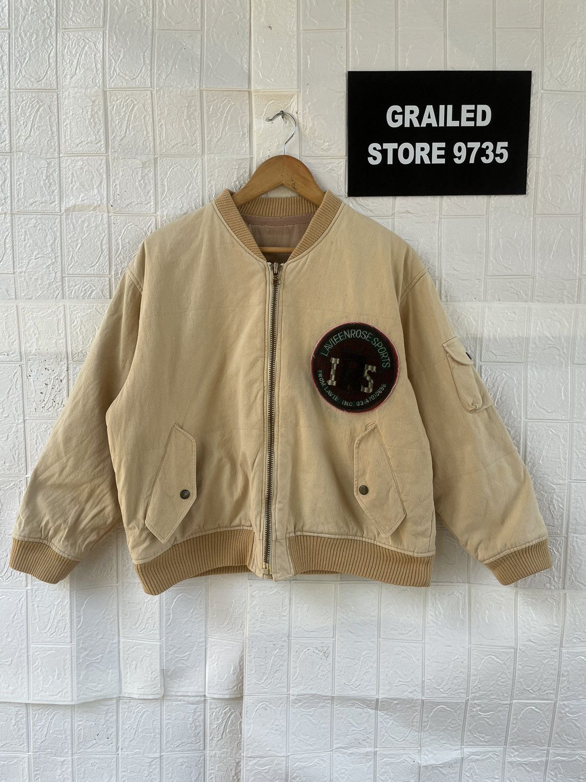 Japanese Brand Vintage Labieenrose Sport Bomber Jacket Size US XL / EU 56 / 4 - 1 Thumbnail