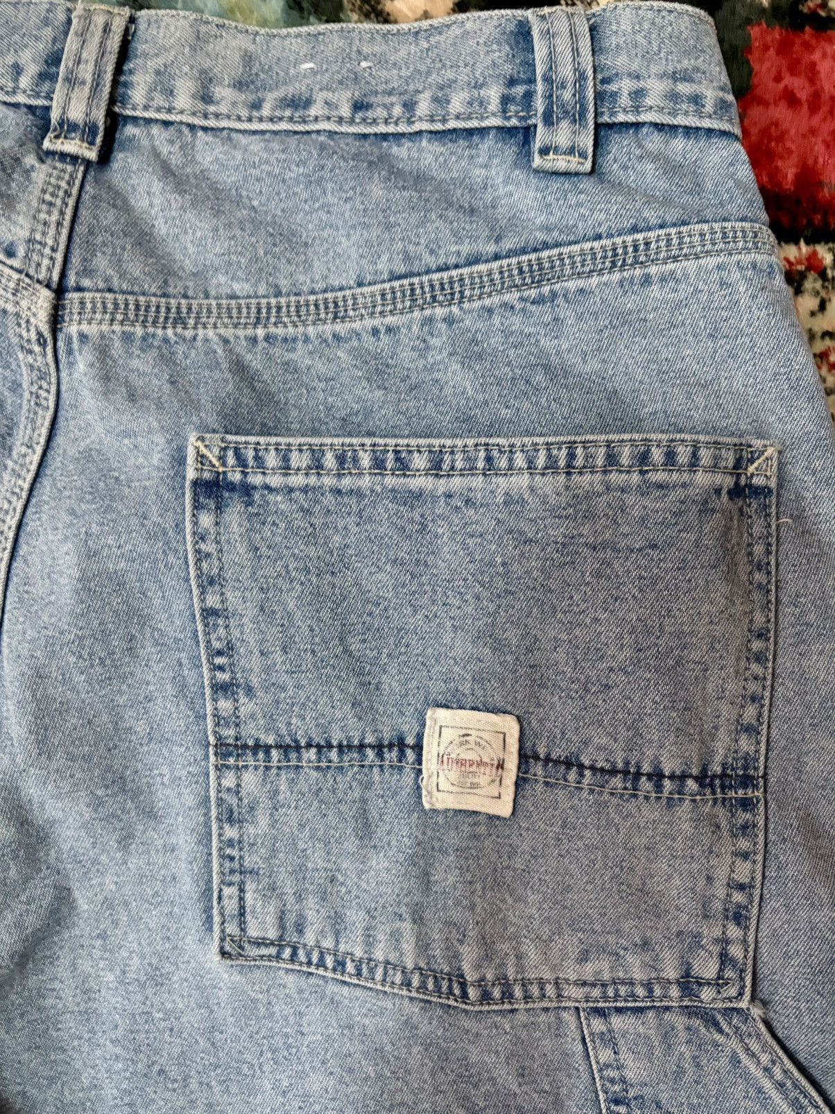 Sonoma Sonoma VTG 90s/Y2K blue light wash baggy carpenter jeans 31 Size US 31 - 4 Thumbnail