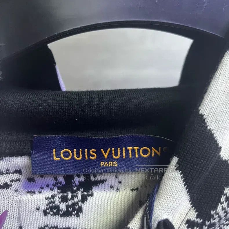 Louis Vuitton Louis Vuitton Black Parisian collage jacquard hoodie Size US XXL / EU 58 / 5 - 3 Thumbnail