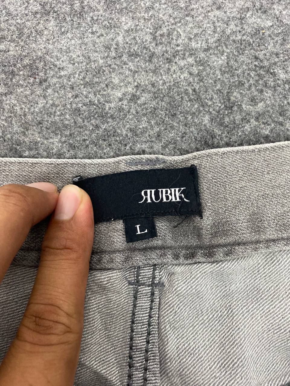 Japanese Brand rubik japanese brand distresse reworked stretch denim Size US 34 / EU 50 - 9 Thumbnail