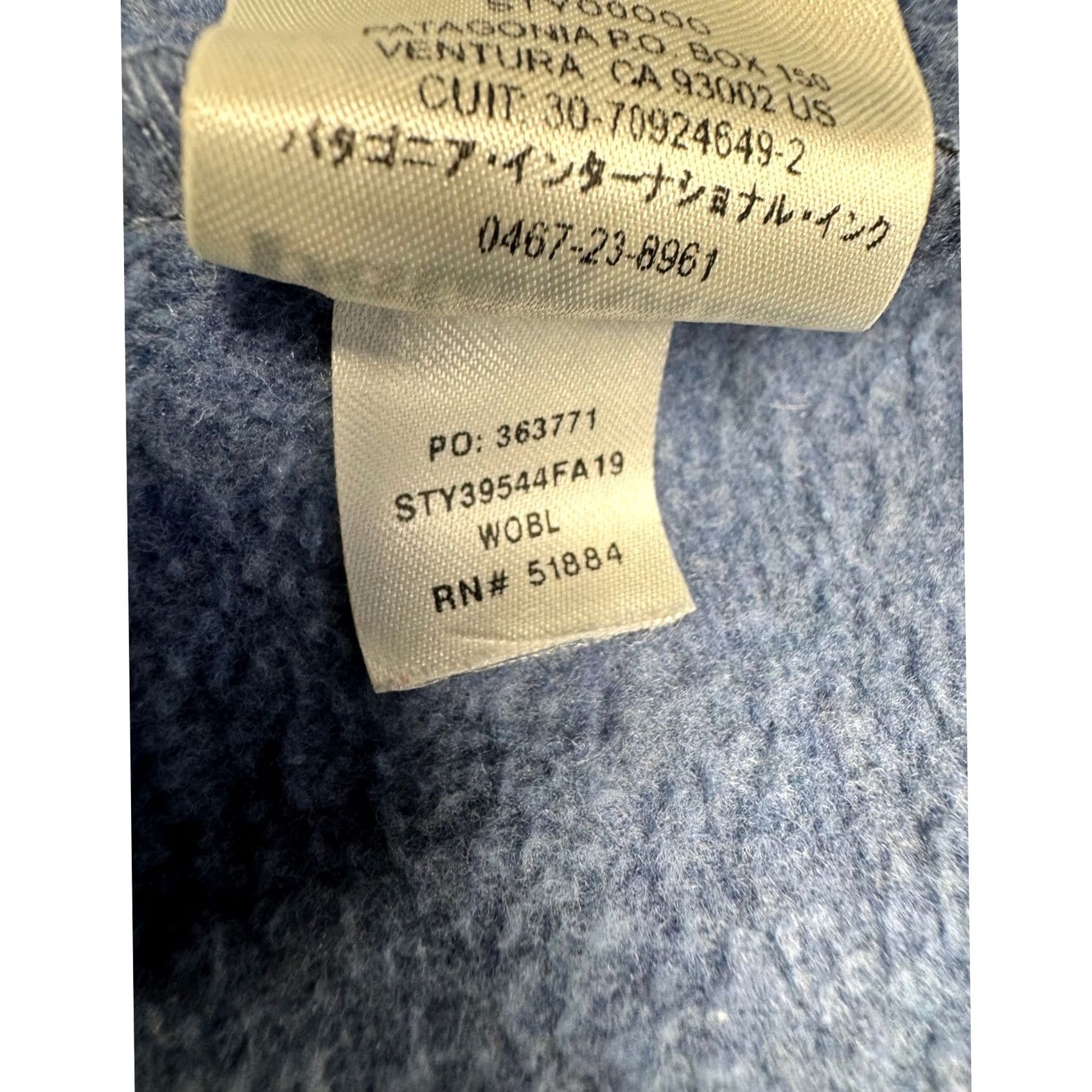 Patagonia VINTAGE Patagonia Uprisal Crew Sweatshirt XS Blue? Size US XS / EU 42 / 0 - 6 Thumbnail