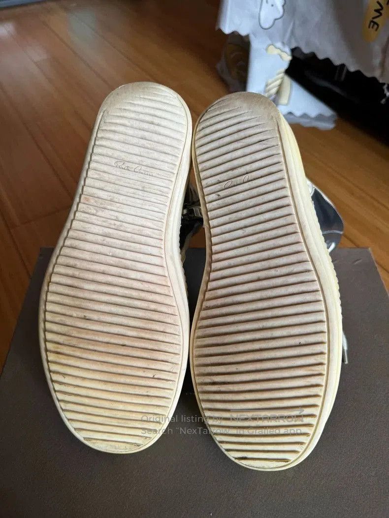 Rick Owens Rick Owens Silver High. Size US 10 / EU 43 - 6 Thumbnail