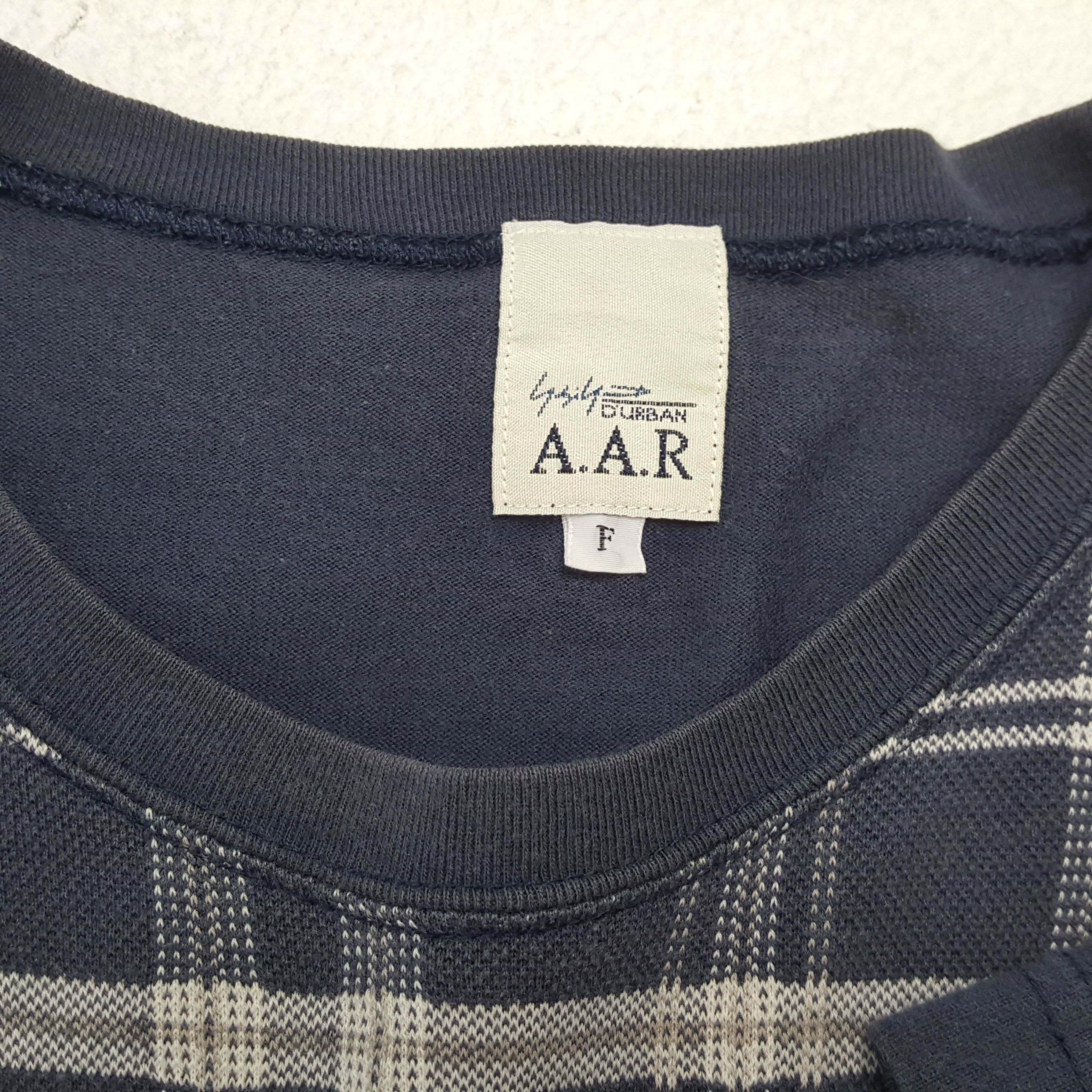 Designer × Japanese Brand × Yohji Yamamoto AAR YOHJI YAMAMOTO Designer Brand Fashion Style Tshirt Size US M / EU 48-50 / 2 - 6 Thumbnail
