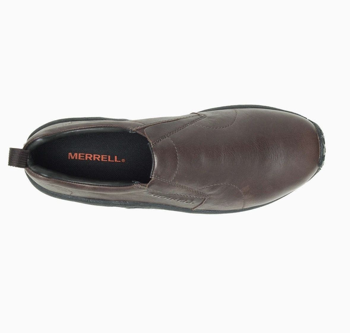 Merrell Brown Leather Jungle Moc Slip-ons Size US 7.5 / EU 40-41 - 3 Thumbnail