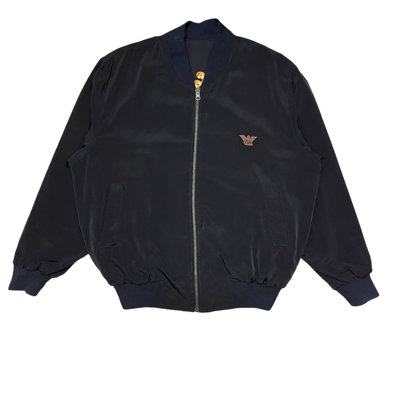 Vintage Giorgio Armani Bomber Jacket Reversible