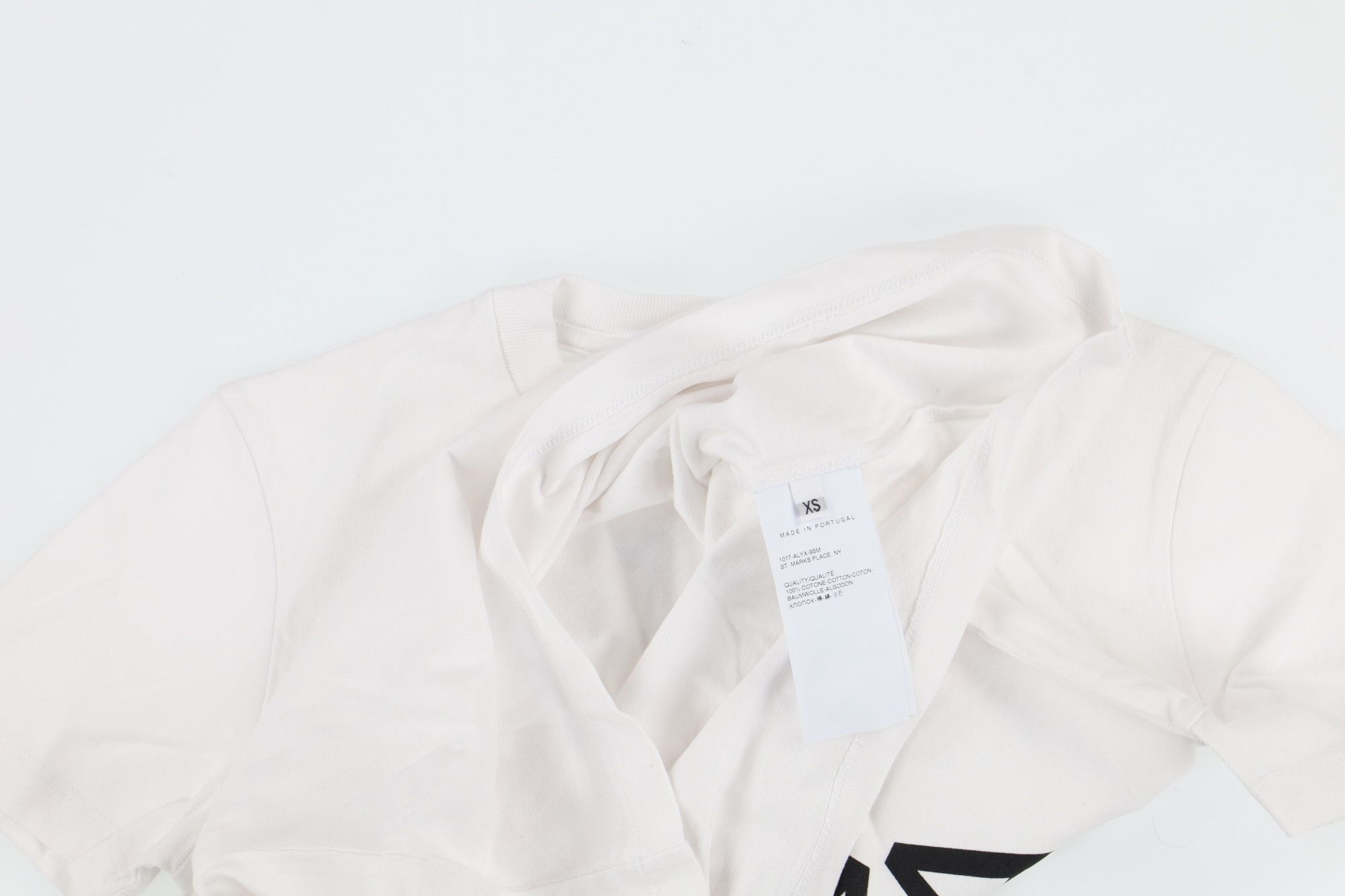 1017 ALYX 9SM White A Sphere Logo T-Shirt Size XS / US 0-2 / IT 36-38 - 7 Thumbnail