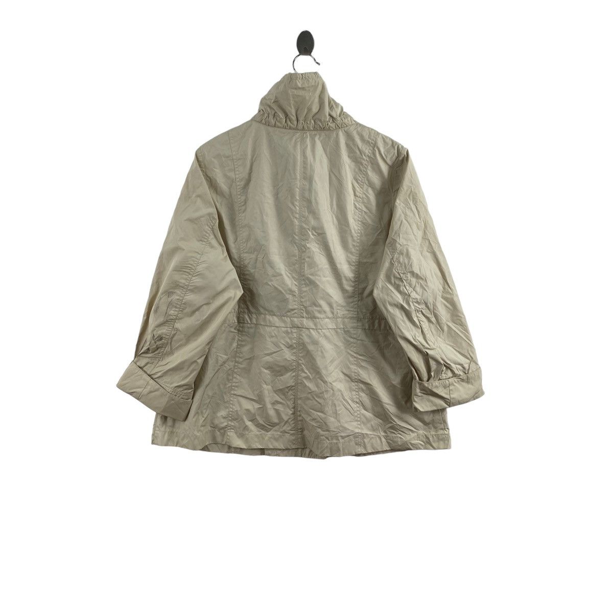Vintage Vintage EVEX by KRIZIA Italian Designer Cream Bomber Jacket Size US L / EU 52-54 / 3 - 2 Thumbnail
