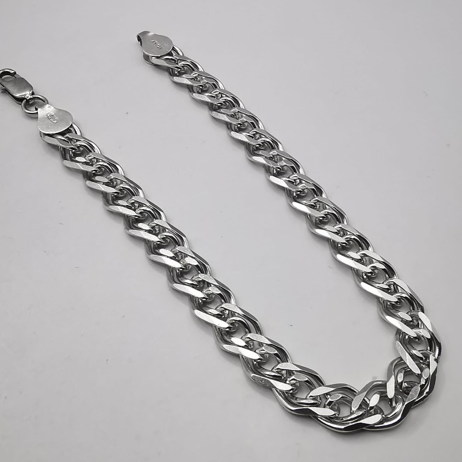 Sterling Silver Vintage Bracelet Jewelry,925 Sterling Silver,Handmade 12,48g Size ONE SIZE - 8 Thumbnail