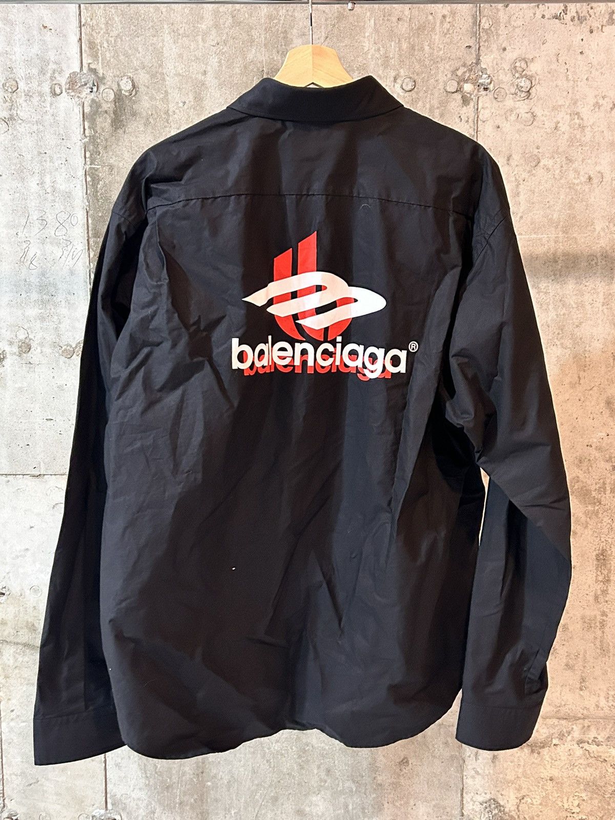 Balenciaga Balenciaga 3B Cropped Button Up Size US S / EU 44-46 / 1 - 1 Thumbnail