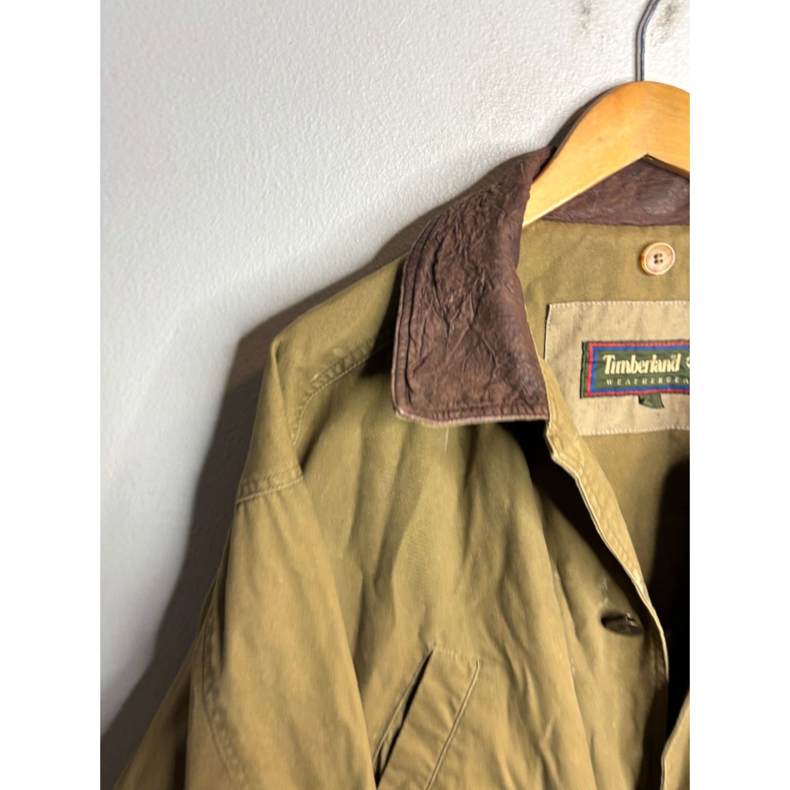 Timberland VINTAGE Timberland Weather Gear Jacket Mens Chore Utility 90s Green L Regular Full Zip Weathergear Outdoor Size US L / EU 52-54 / 3 - 2 Thumbnail