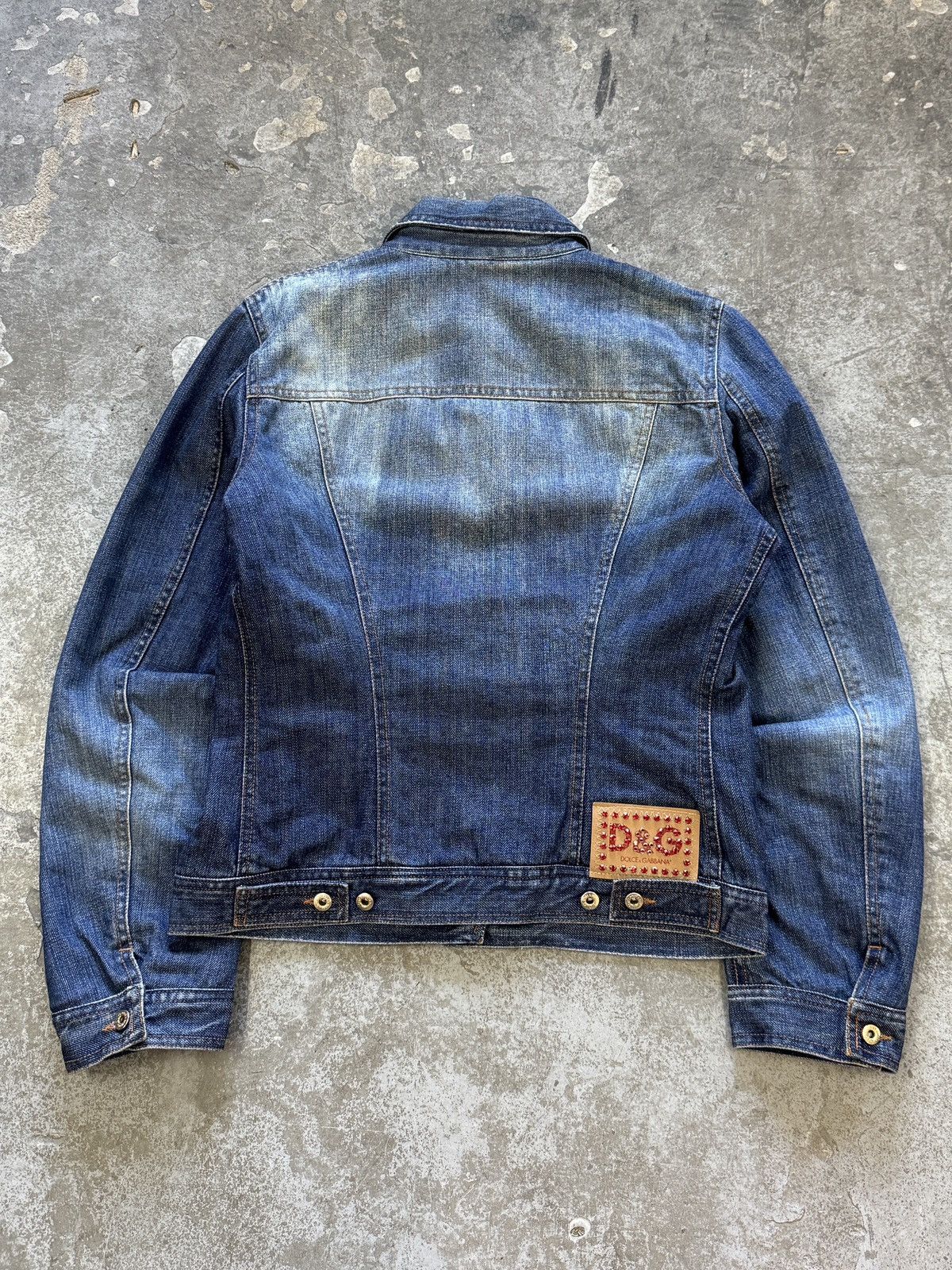 Dolce & Gabbana Vintage Dolce & Gabbana Denim Jacket Size M / US 6-8 / IT 42-44 - 9 Thumbnail