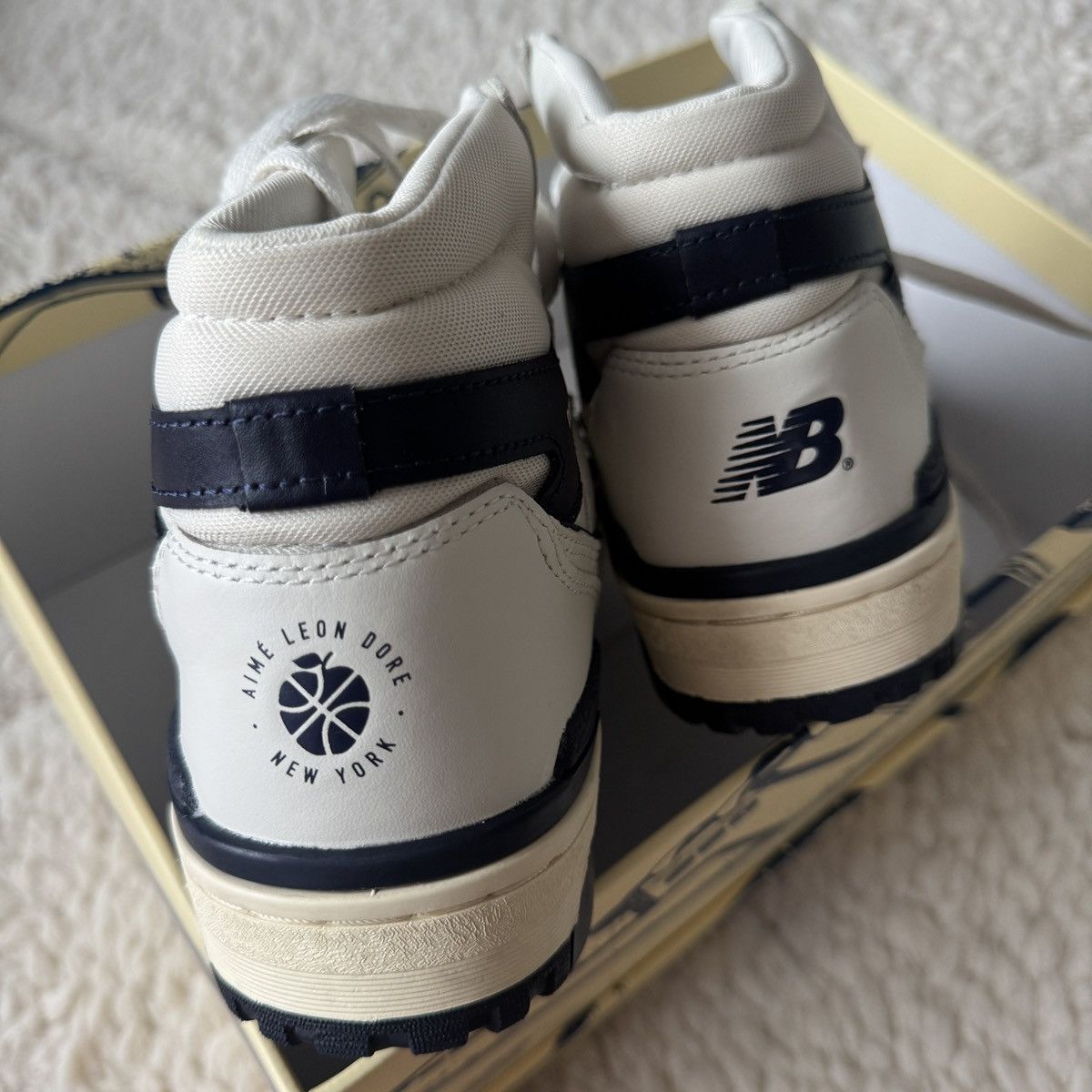 Aime Leon Dore × New Balance New Balance 650R Aime Leon Dore White Navy Size US 9 / EU 42 - 5 Thumbnail