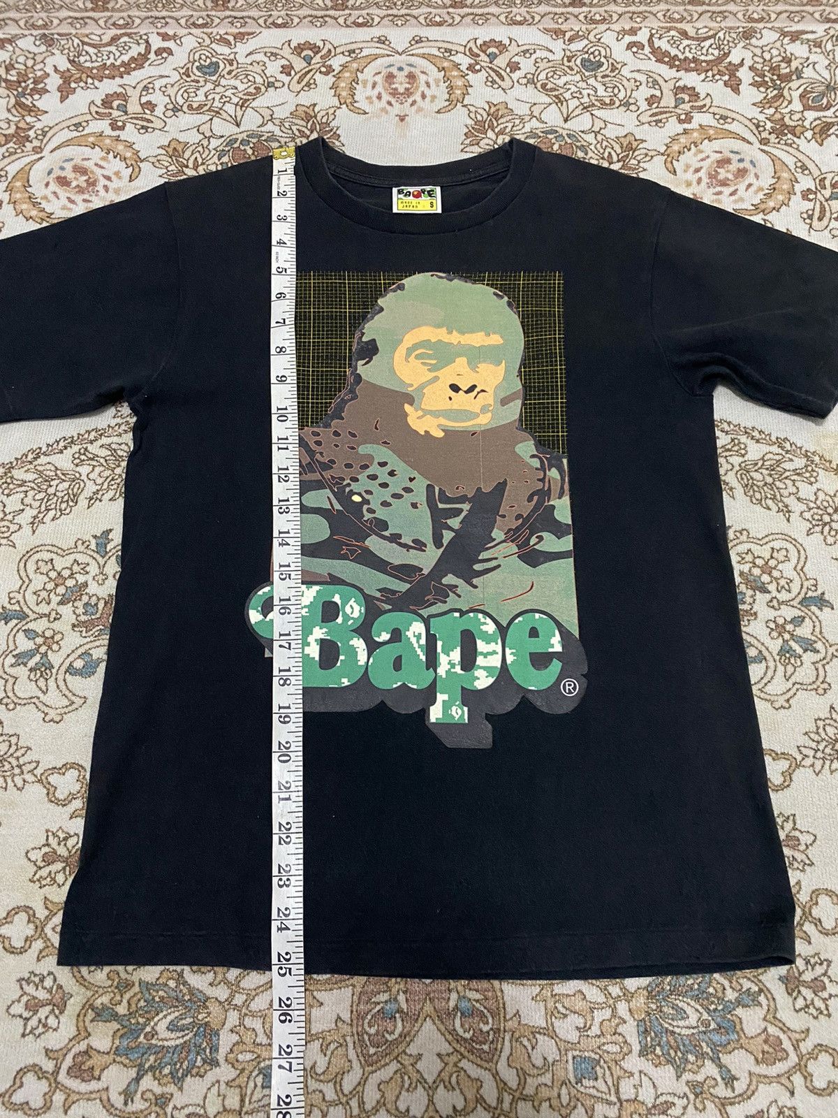 Bape Bape camo grid soldier tee Size US S / EU 44-46 / 1 - 12 Thumbnail