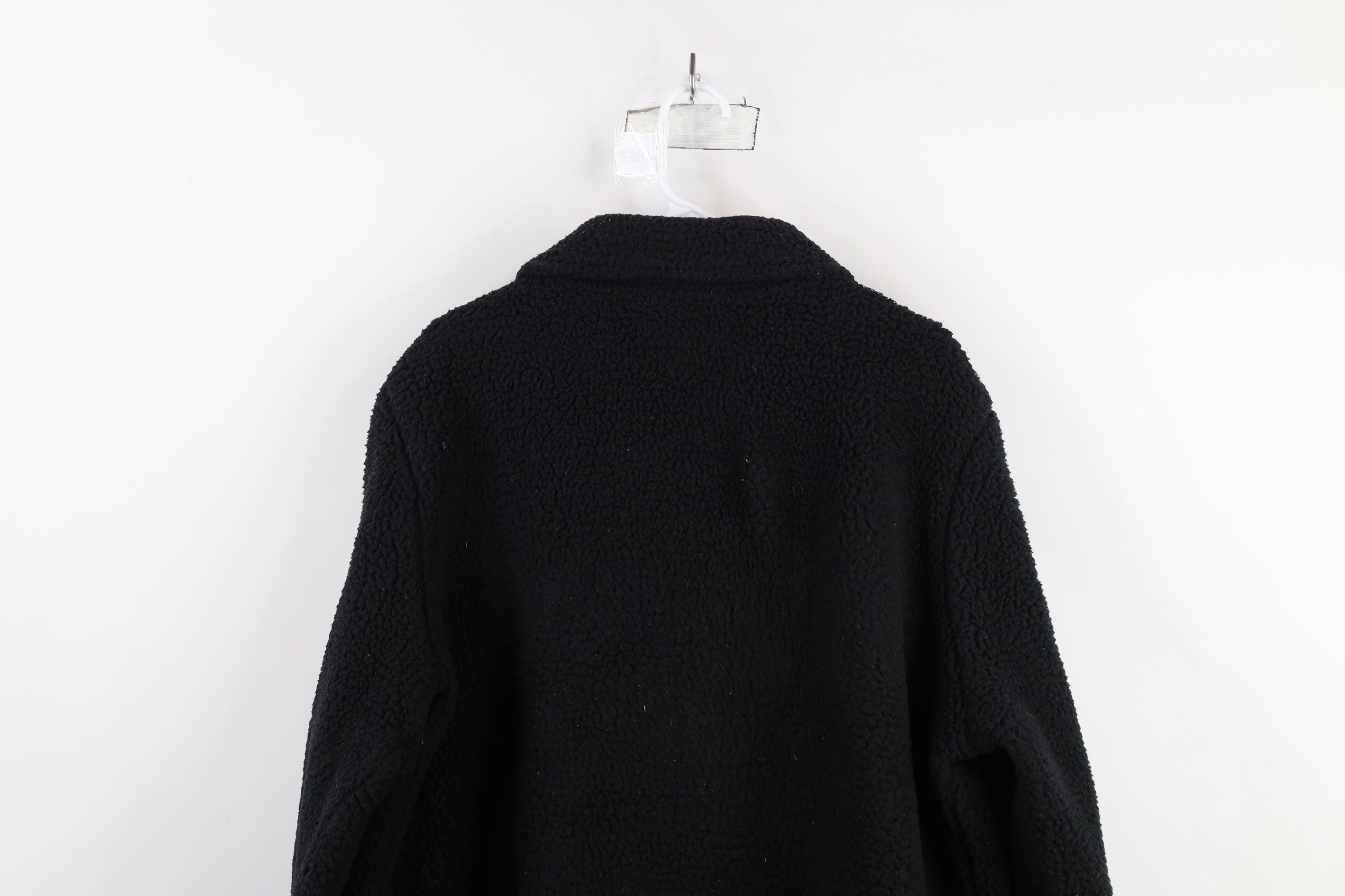 Harley Davidson × Vintage Vintage Harley Davidson Pile Fleece Double Breasted Jacket Size XXL / US 16-18 / IT 52-54 - 12 Thumbnail