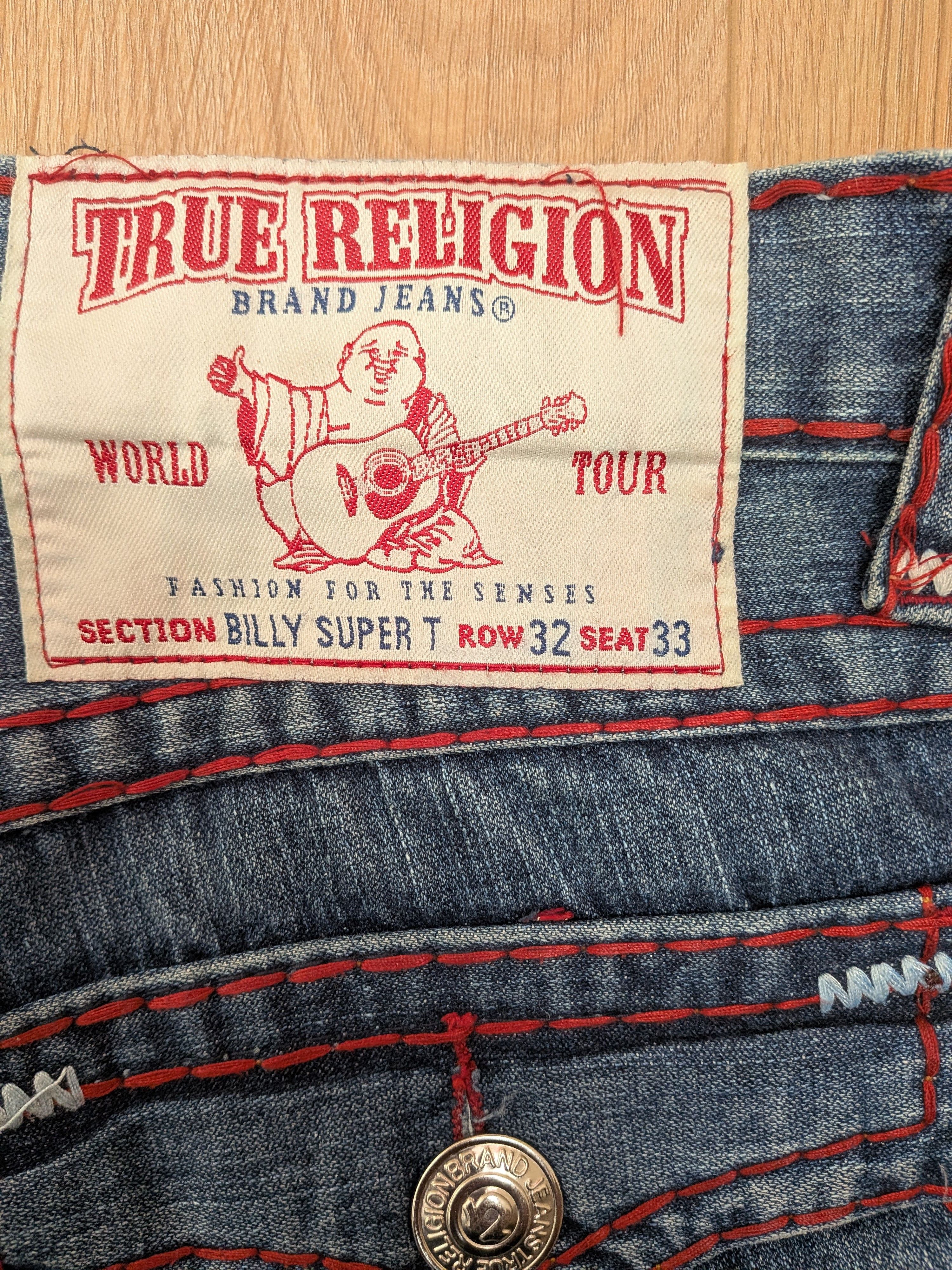 True Religion True religion distressed slim fit jeans Size US 32 / EU 48 - 3 Thumbnail
