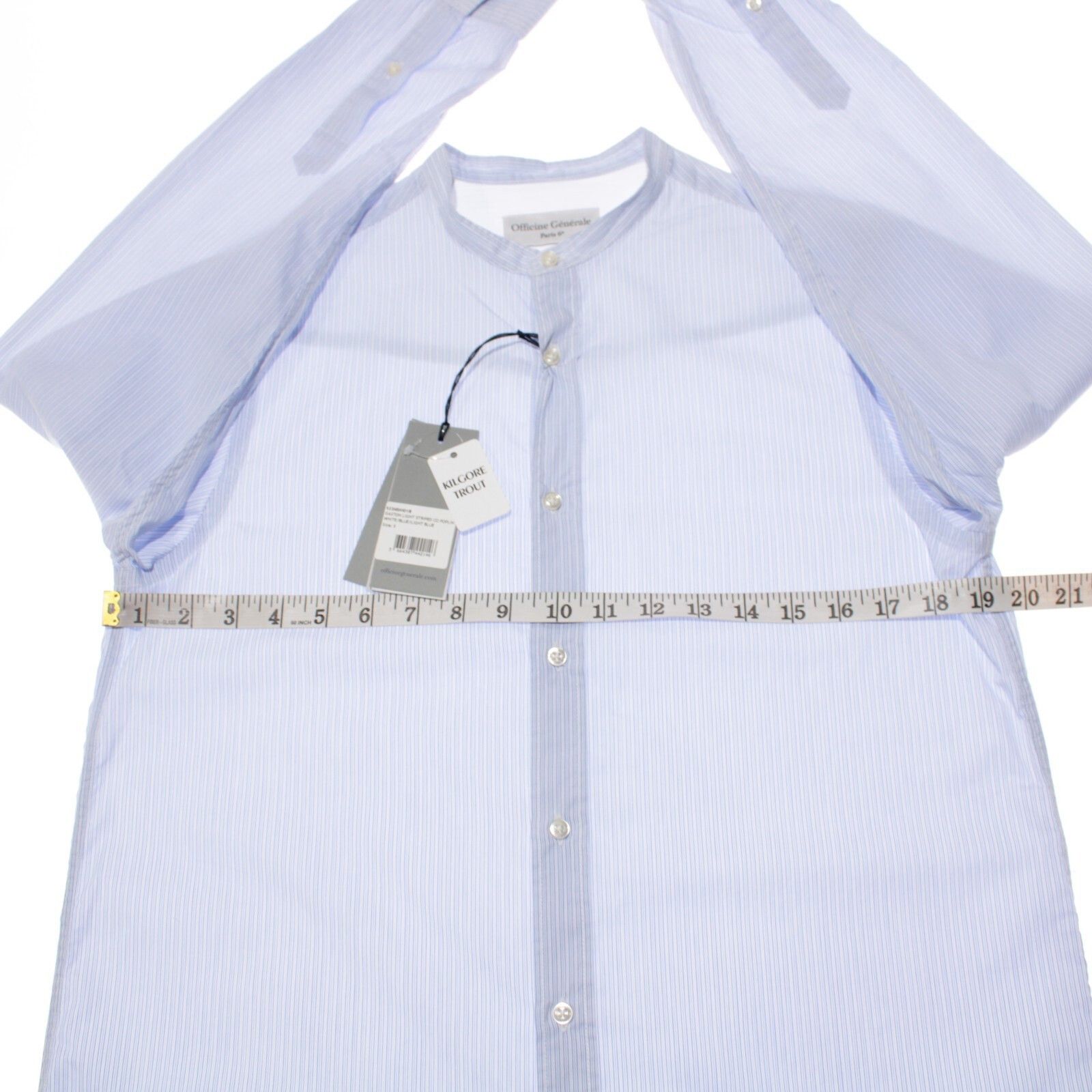 Officine Generale Officine Generale New with tags Shirt Size S US In Blue Size US S / EU 44-46 / 1 - 4 Thumbnail