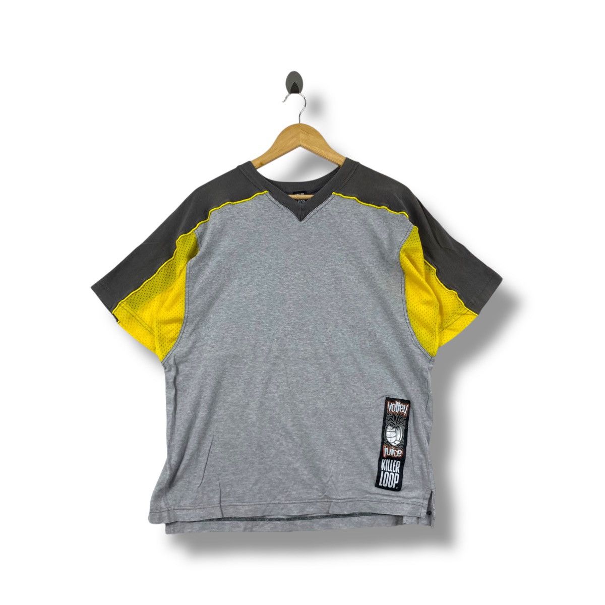 Vintage Vintage VOLLEY JUICE By Killer Loop Graphic Tee Shirt Size US M / EU 48-50 / 2 - 3 Thumbnail