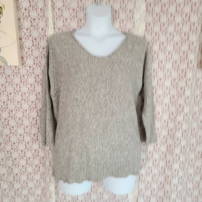 Eddie Bauer Eddie Bauer grey knit pullover sweater size 2x xxl | Grailed