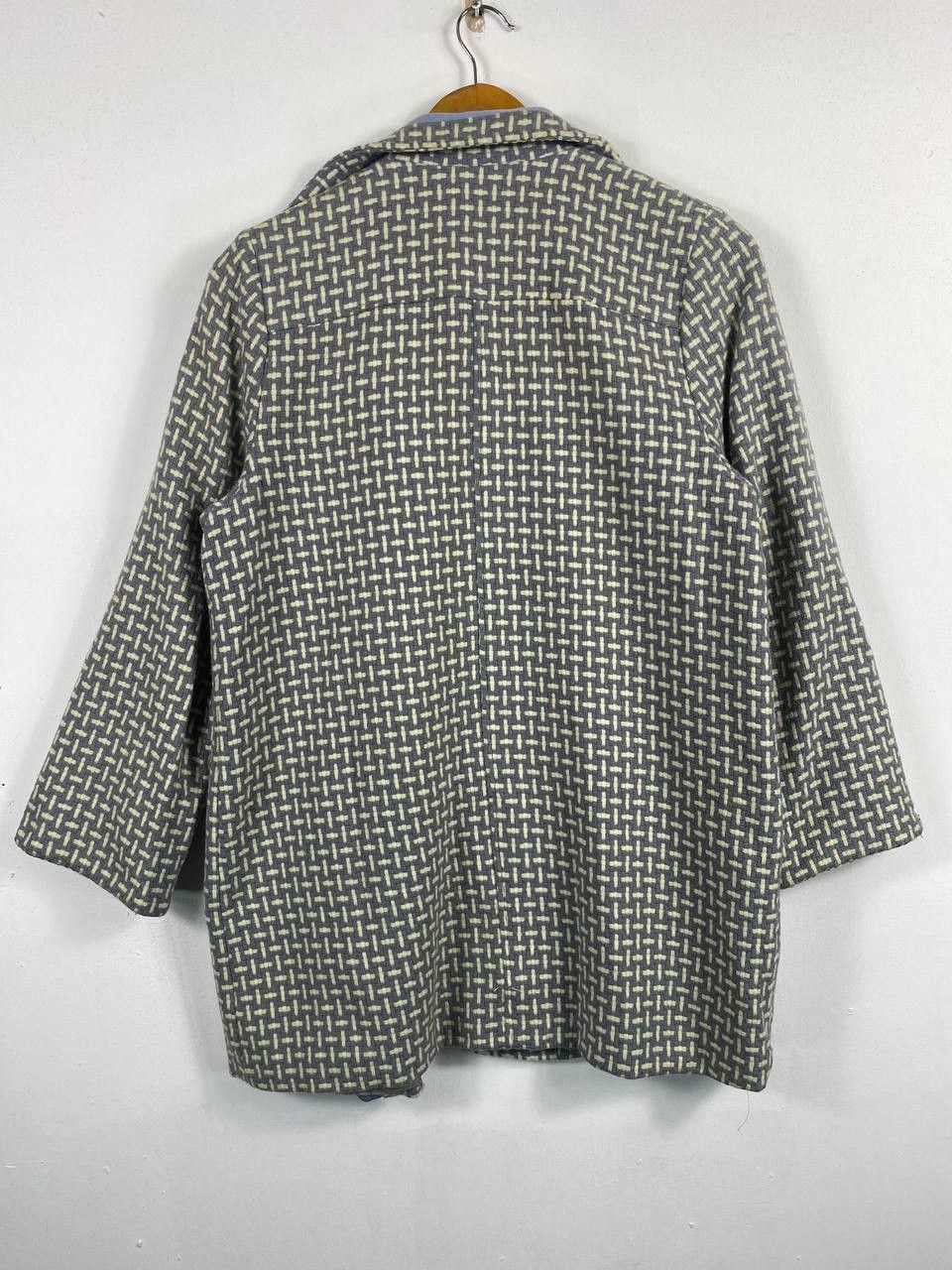 Japanese Brand vintage japanese brand wool woven jacket nice design Size US M / EU 48-50 / 2 - 7 Thumbnail