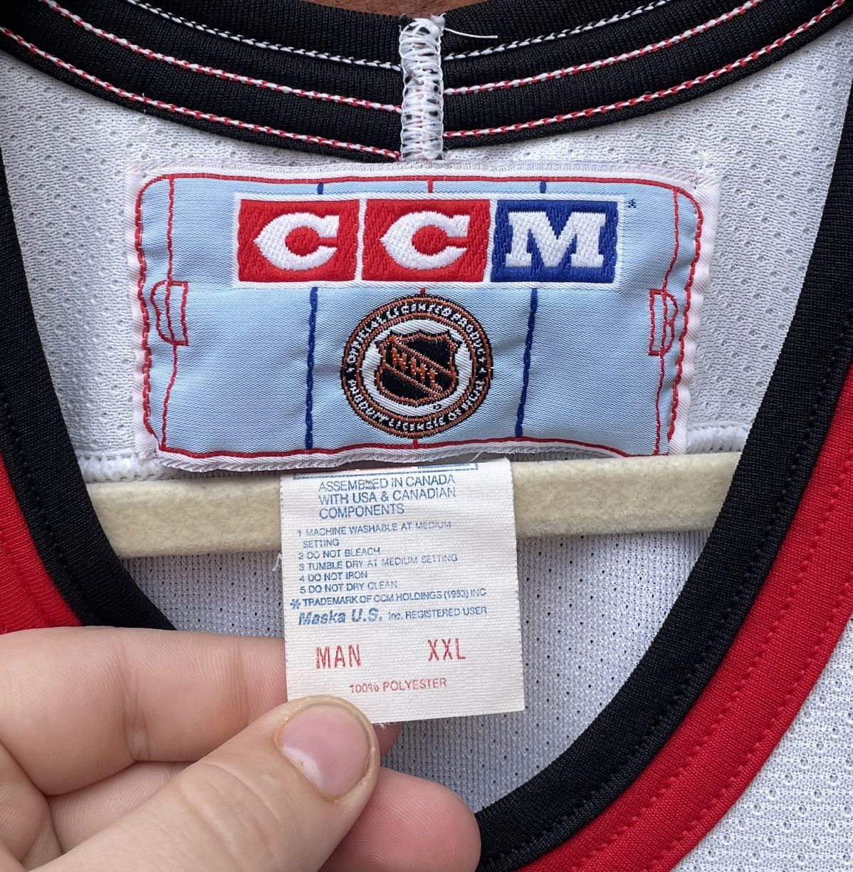 Ccm Vintage Chicago Blackhawks Jersey Mens XXL Size US XXL / EU 58 / 5 - 2 Thumbnail