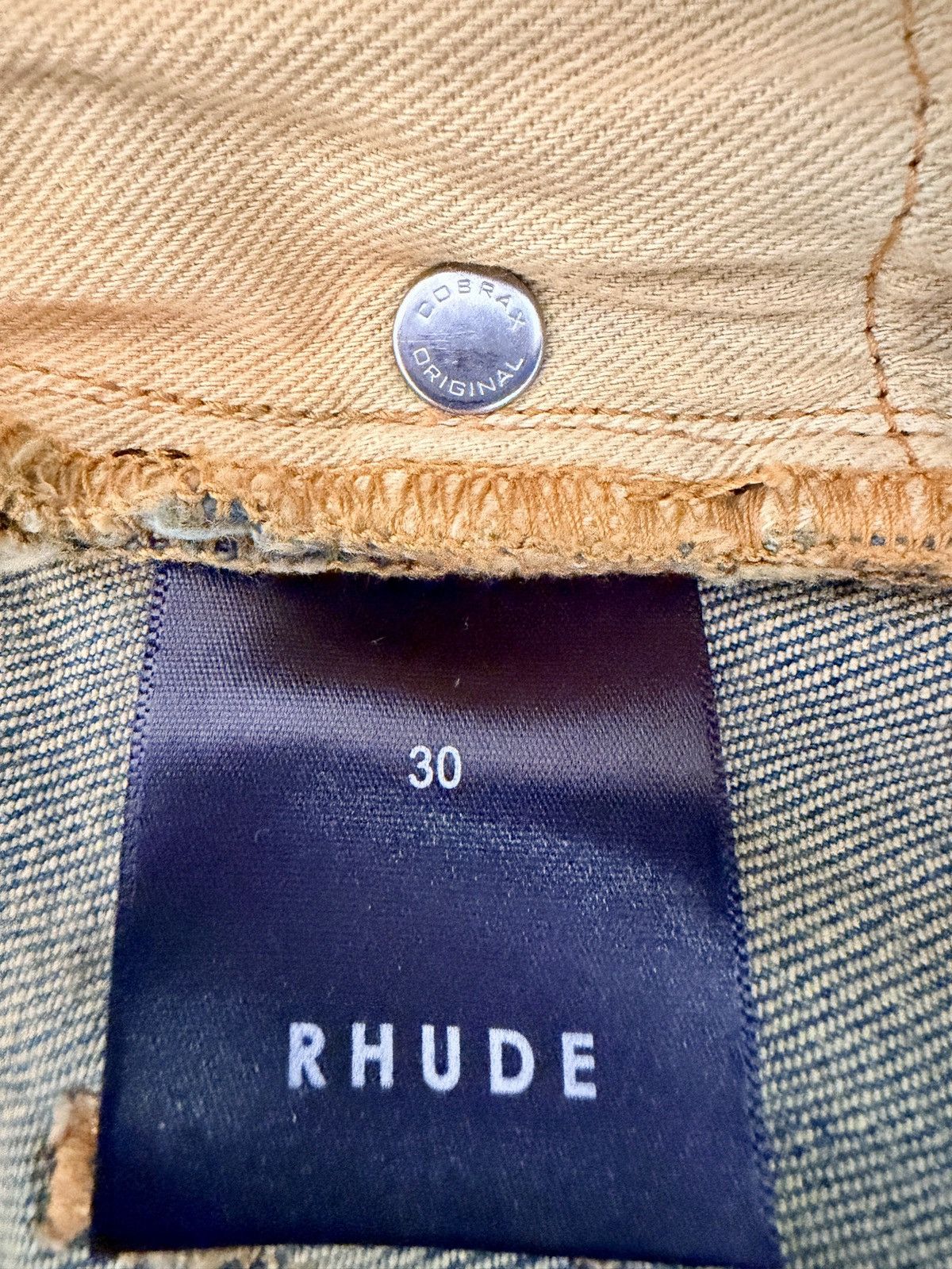 Rhude Rhude Roadster Denim Jeans Size US 30 / EU 46 - 15 Thumbnail