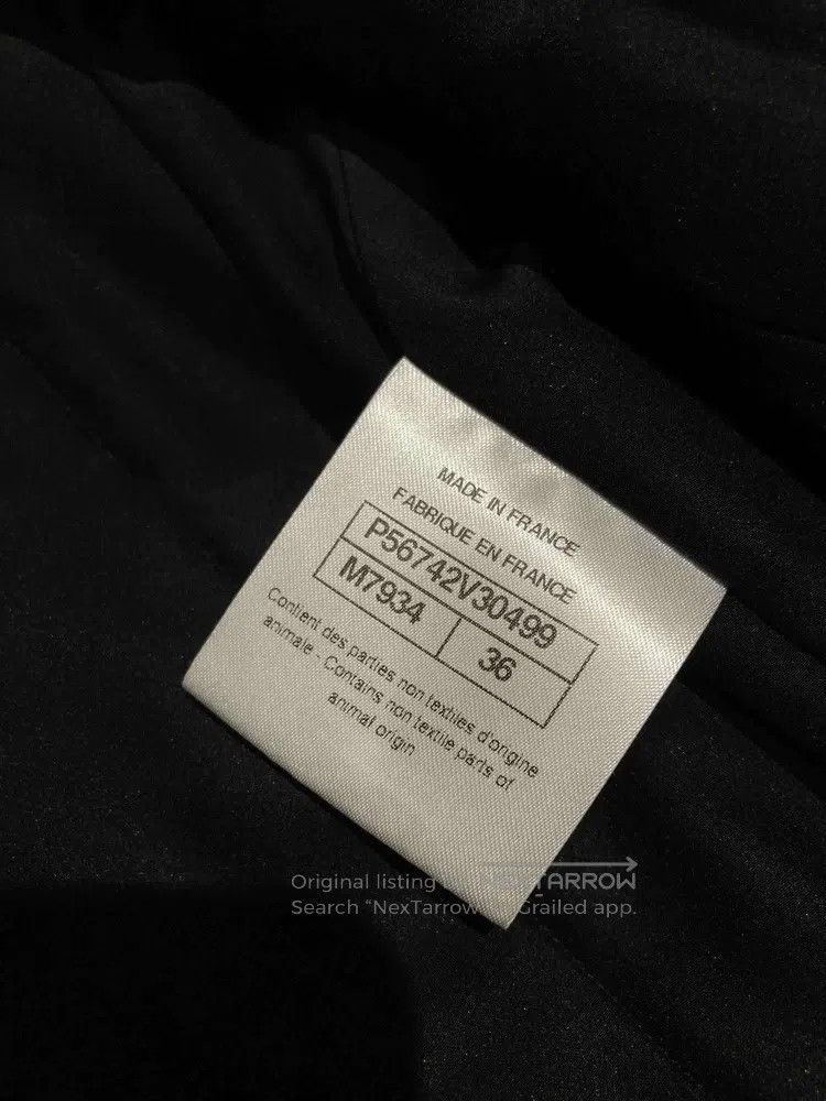 Chanel Chanel 17a metropolitan grey stand-up collar fake two-piec Size XS / US 0-2 / IT 36-38 - 7 Thumbnail